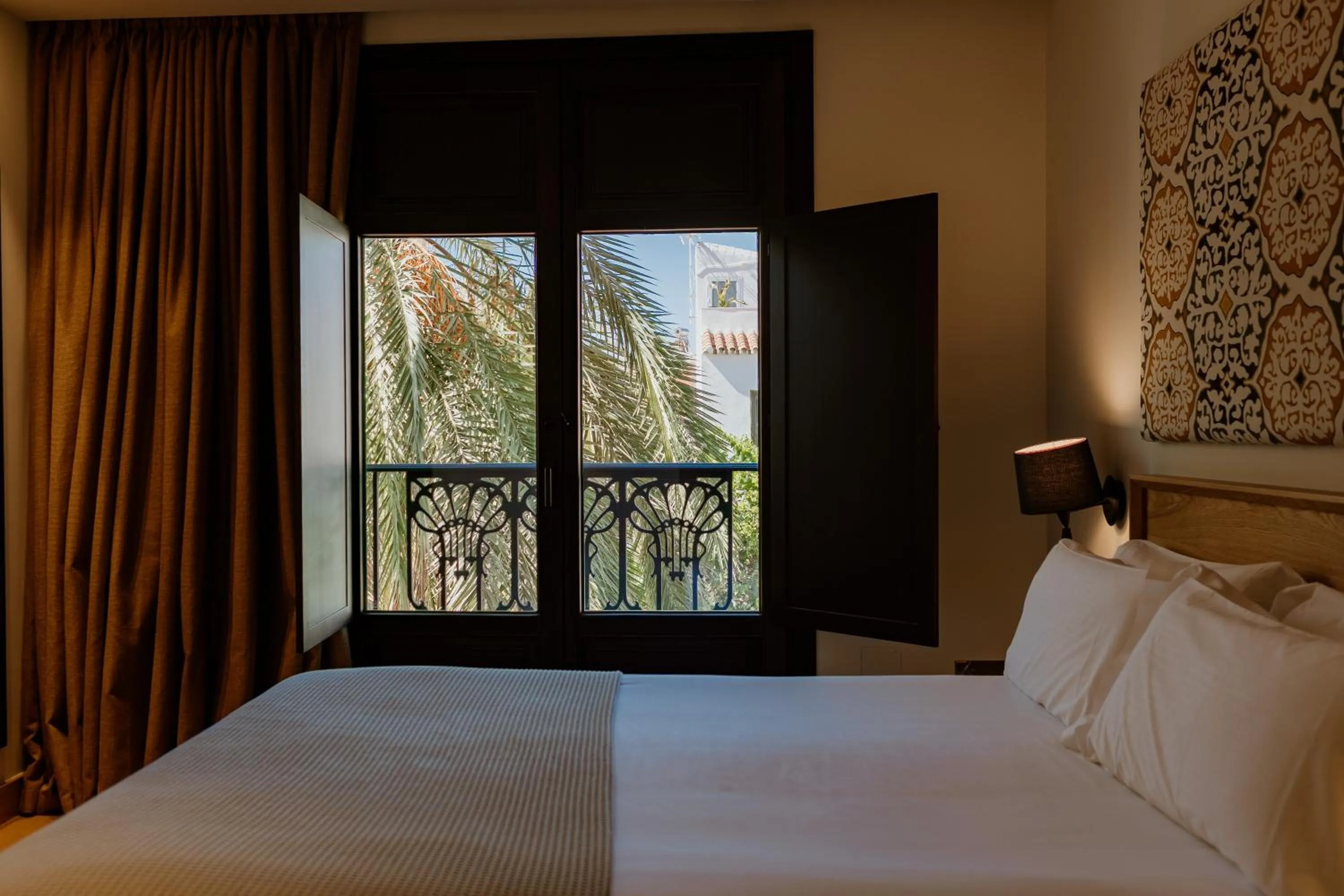 Bed in Hotel Estepona Plaza