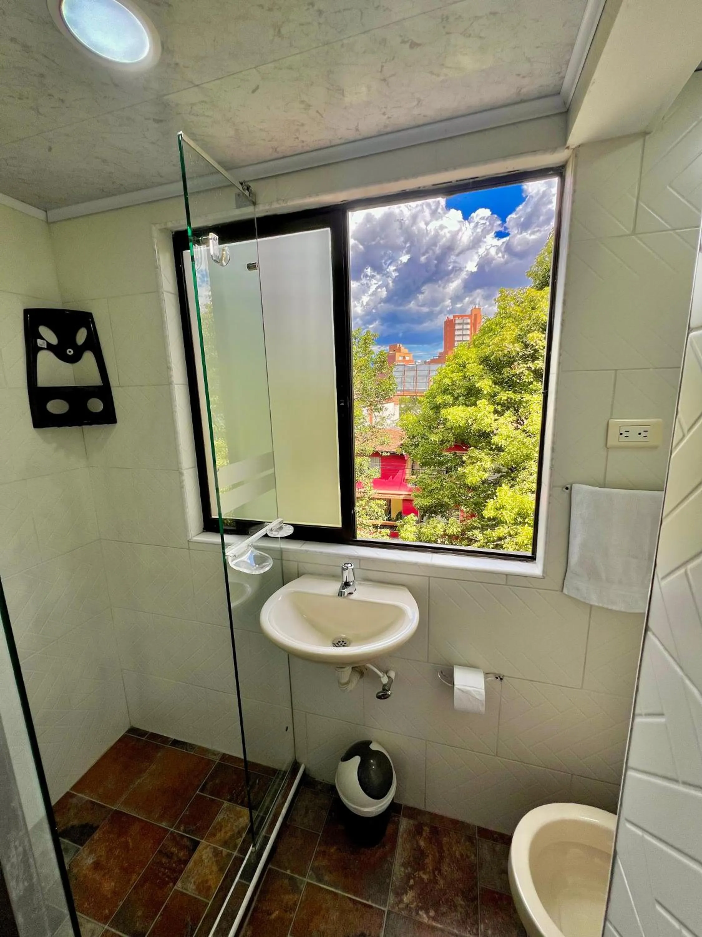 Bathroom in Hotel Torre Primavera