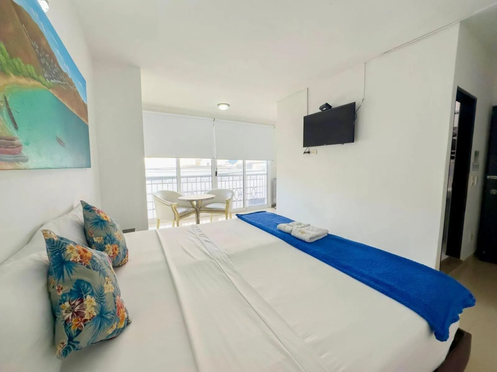 Bed in Hotel Parque de los Novios Inn