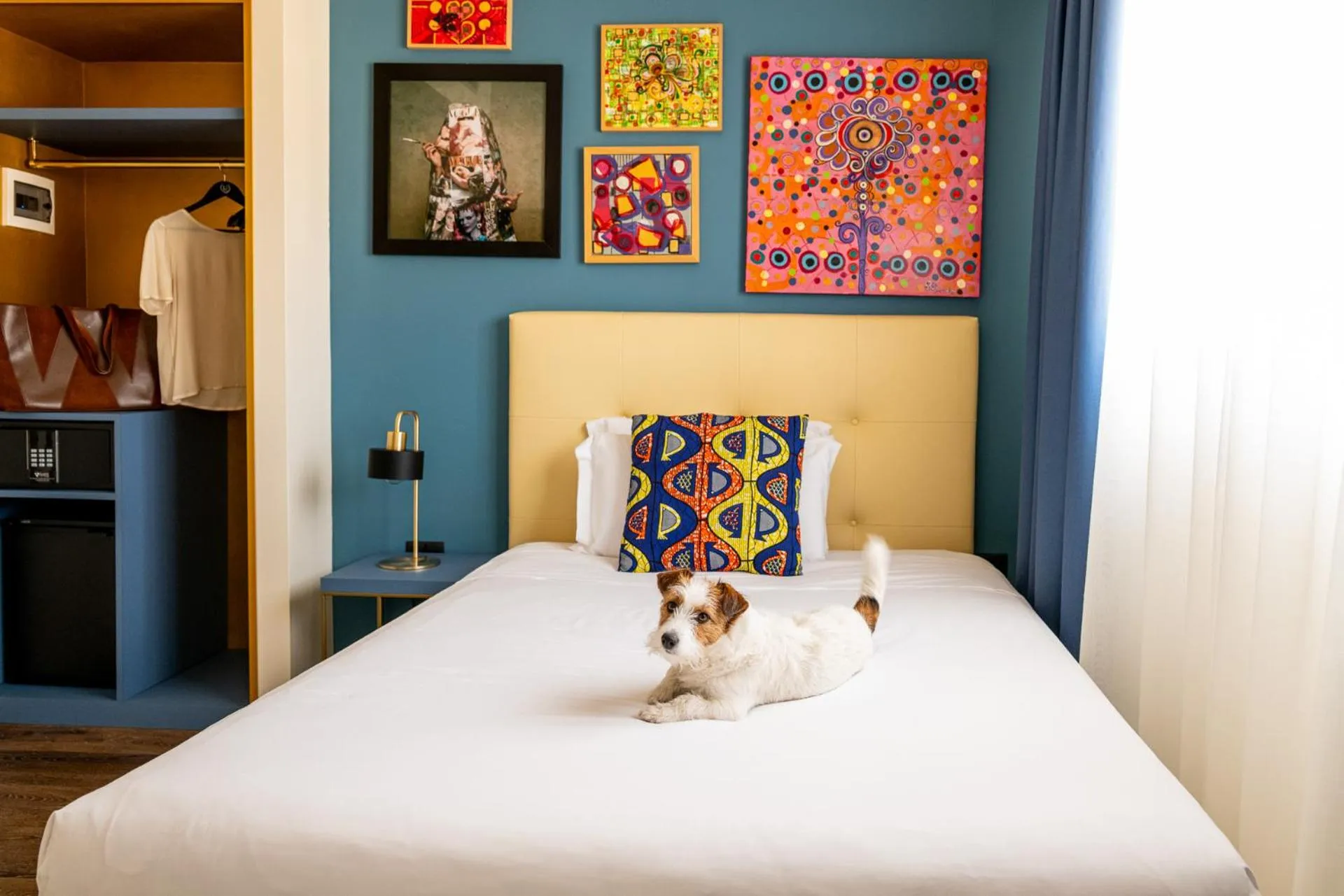 Bed in Hotel Rovereto