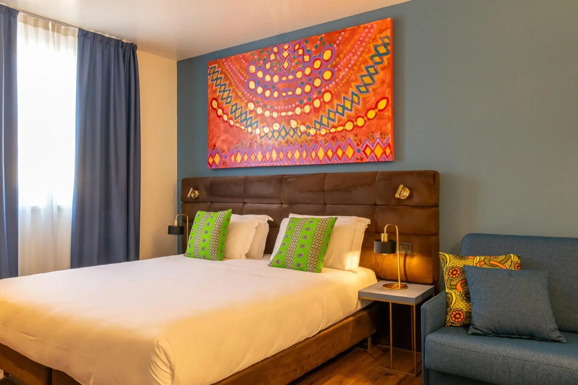 Deluxe Double Room with extra bed in Hotel Rovereto Deluxe Double Room with extra bed in Hotel Rovereto