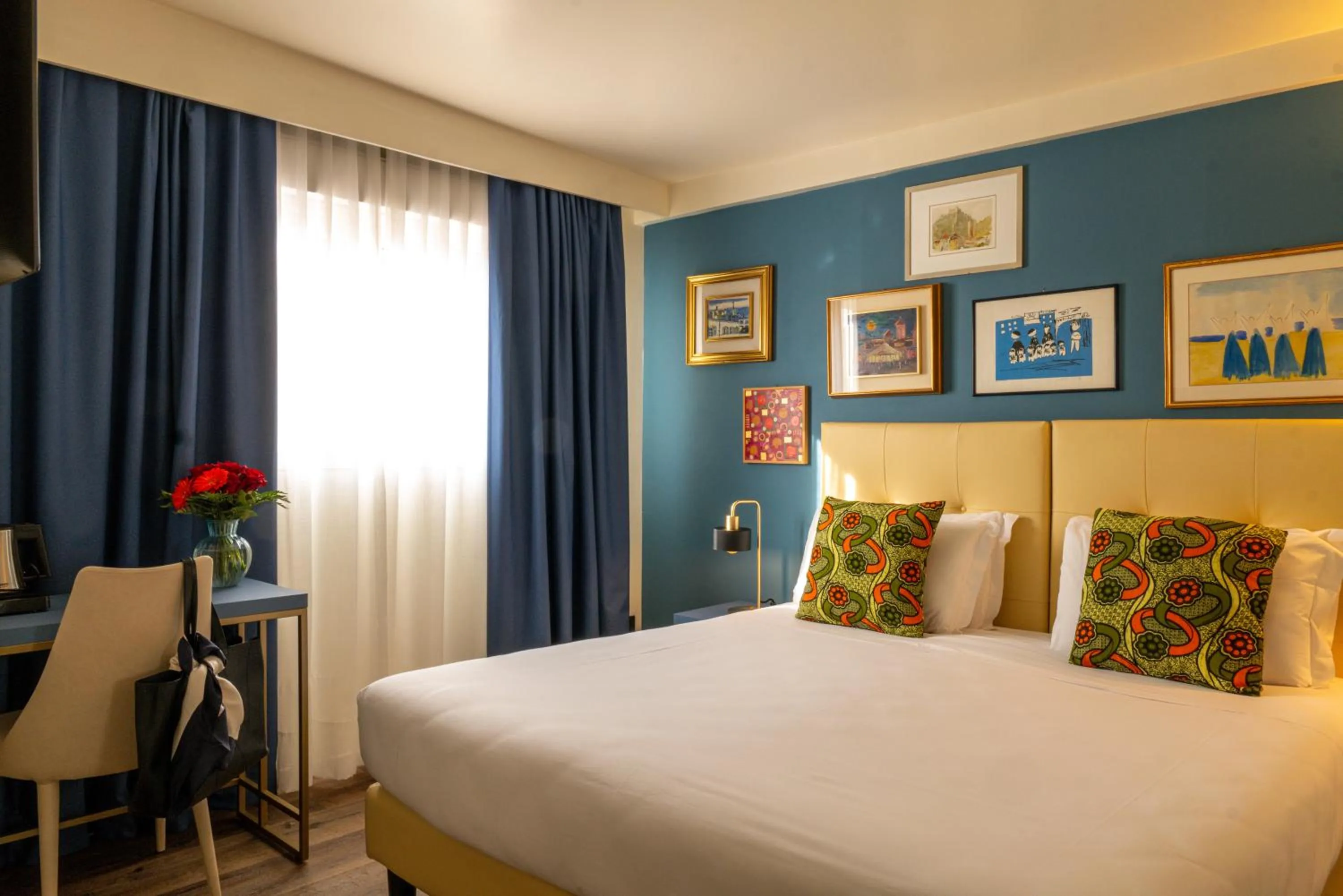 Bed in Hotel Rovereto