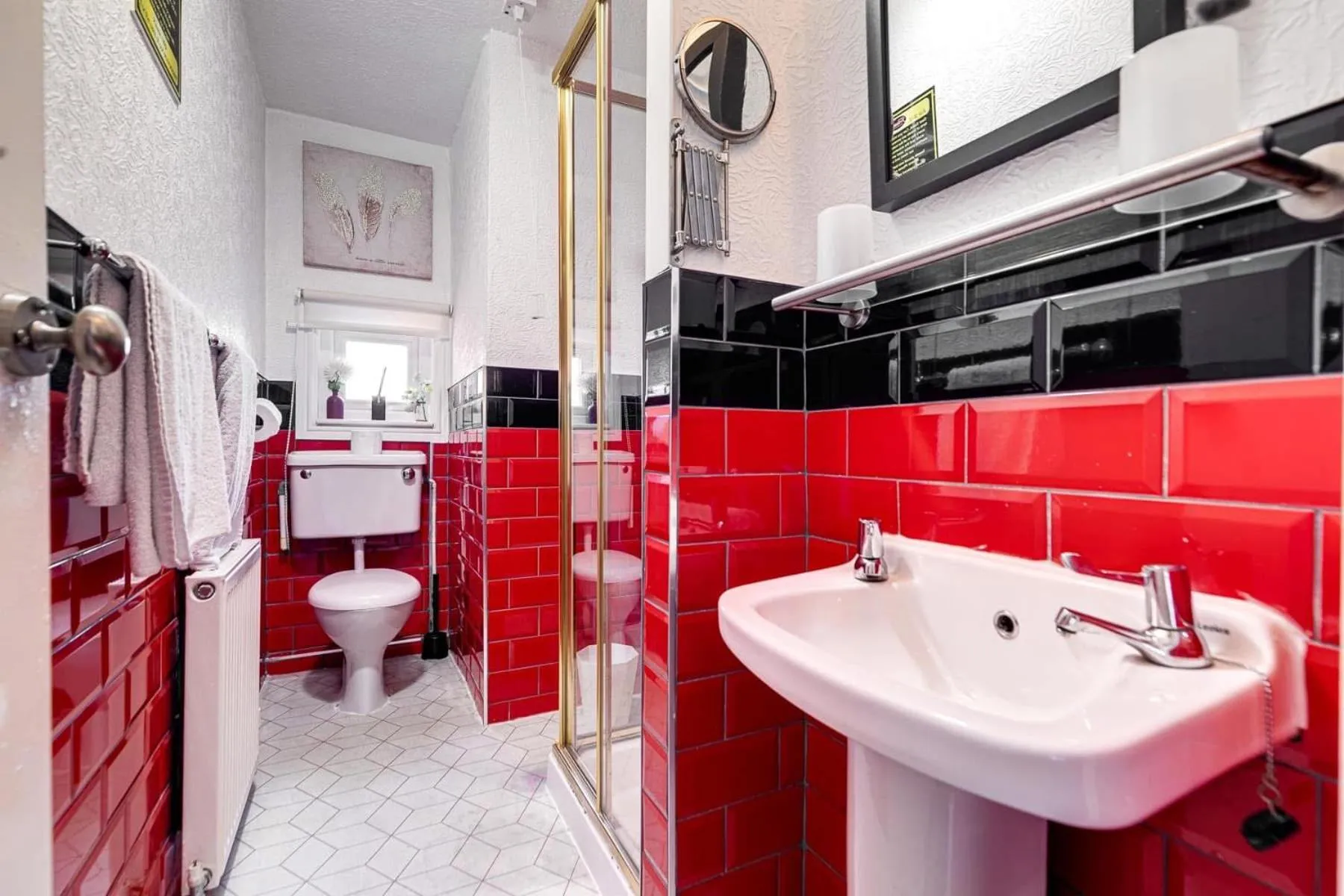 Bathroom in The B & B Blackpool