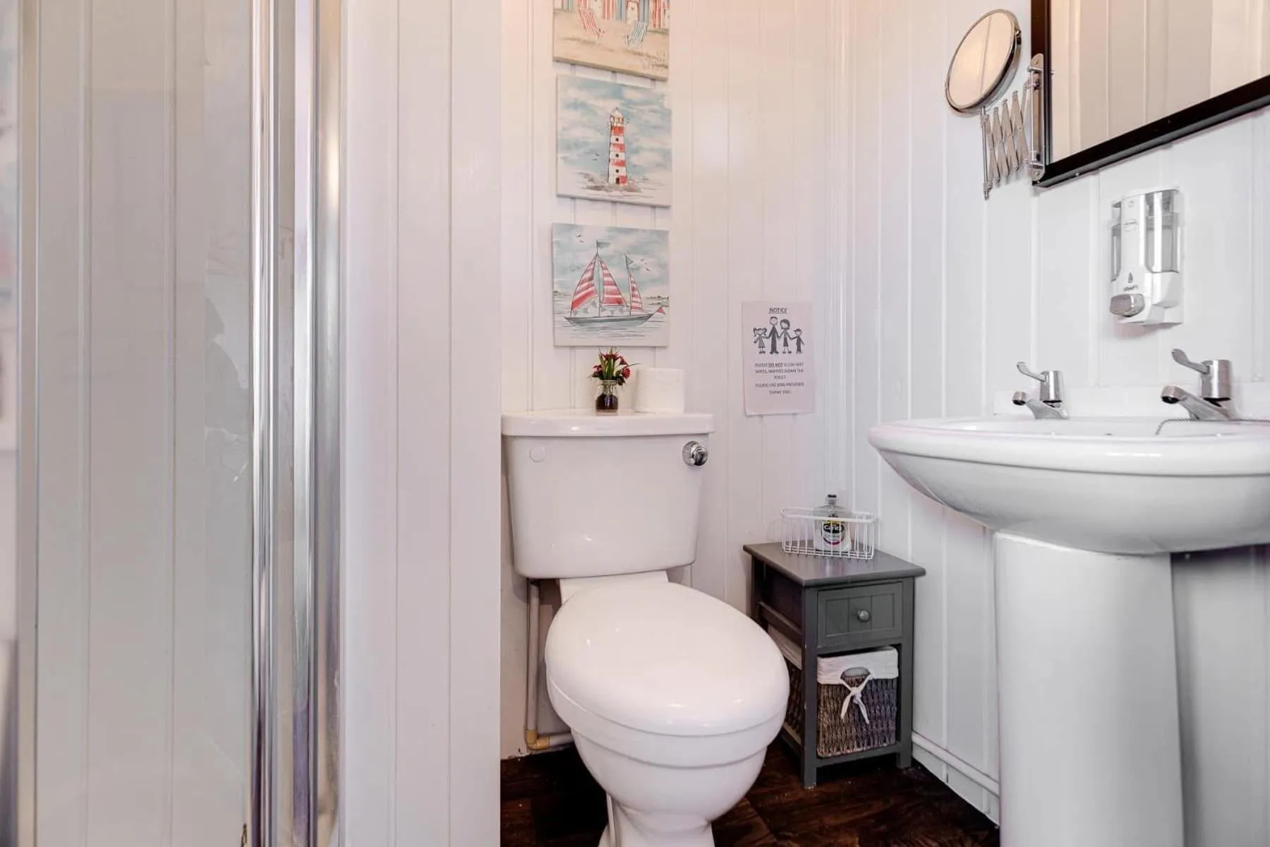 Bathroom in The B & B Blackpool