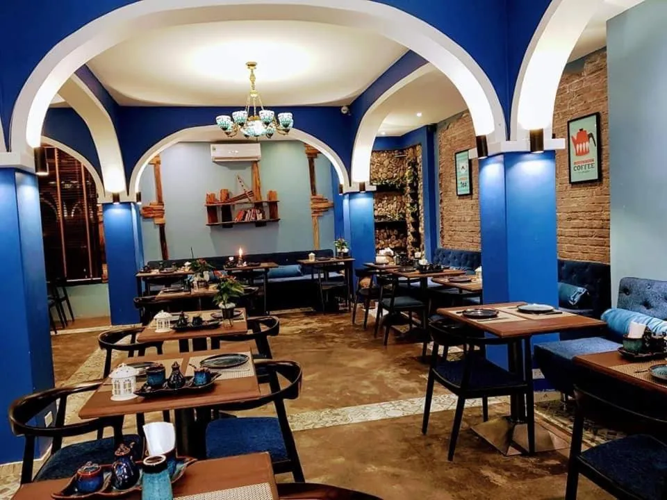 Dining area in Pi’s Boutique Sapa