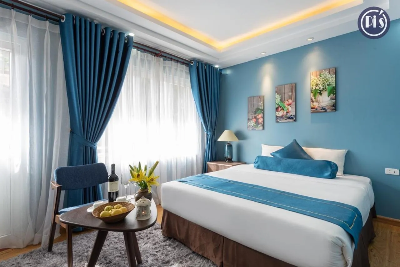 Bed in Pi’s Boutique Sapa