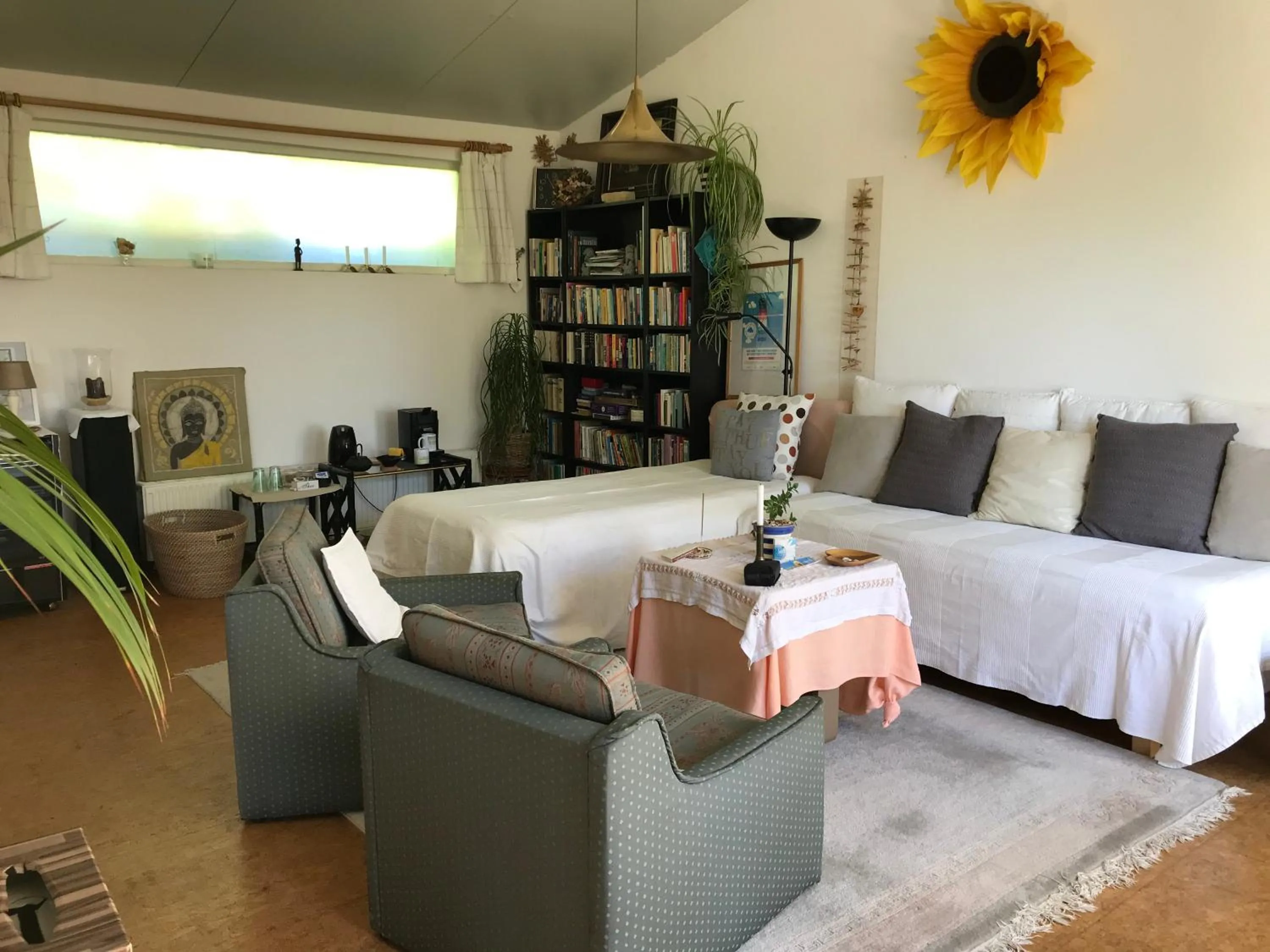 Living room in B&B Koornemoezen