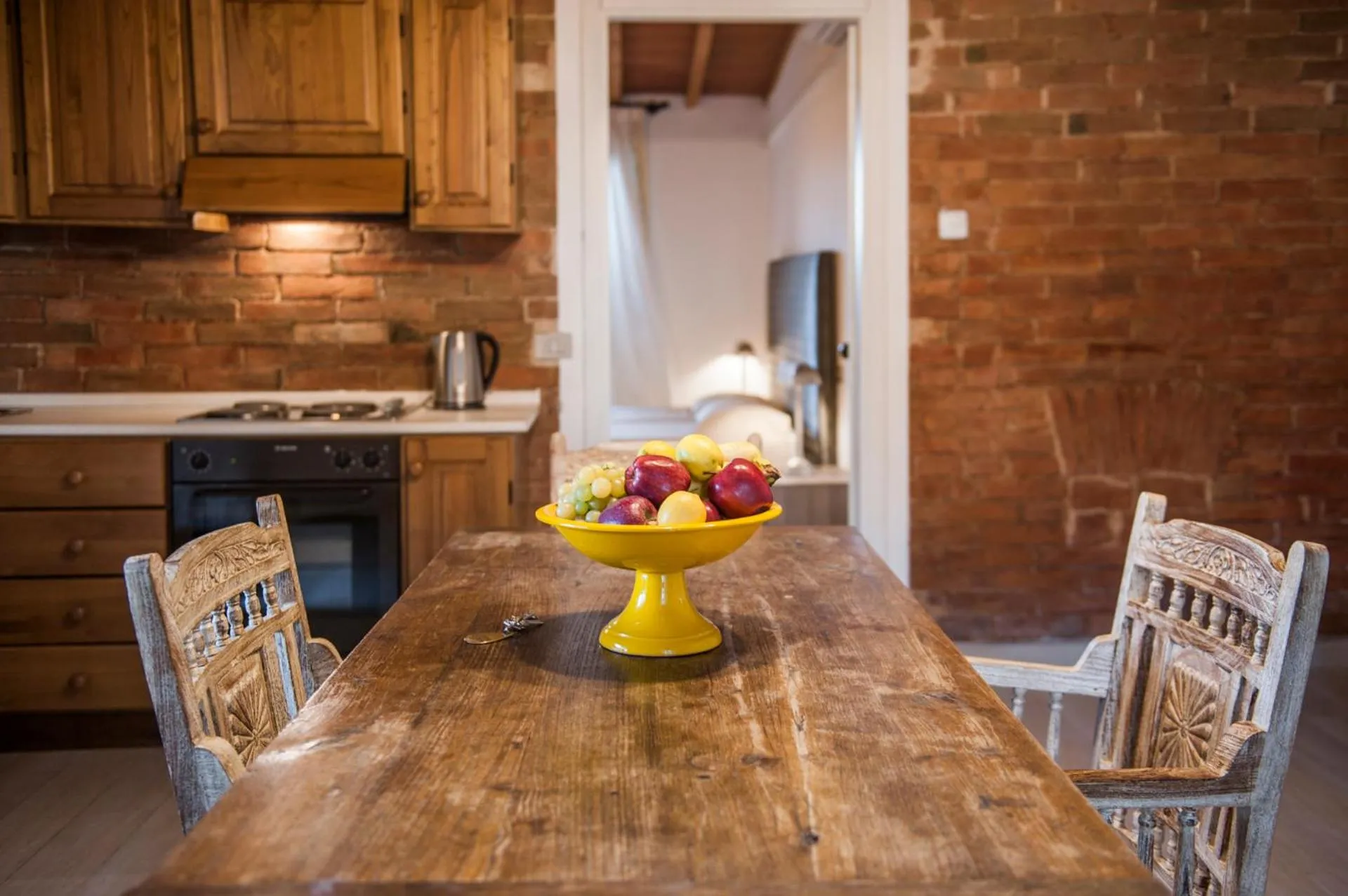 Dining area in Fattoria San Lorenzo
