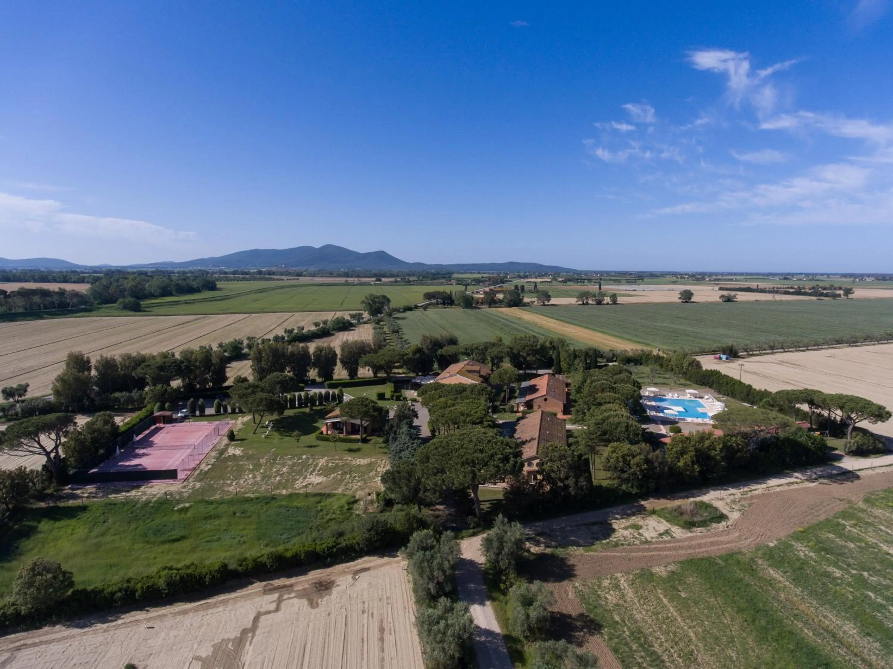 Bird's eye view in Fattoria San Lorenzo