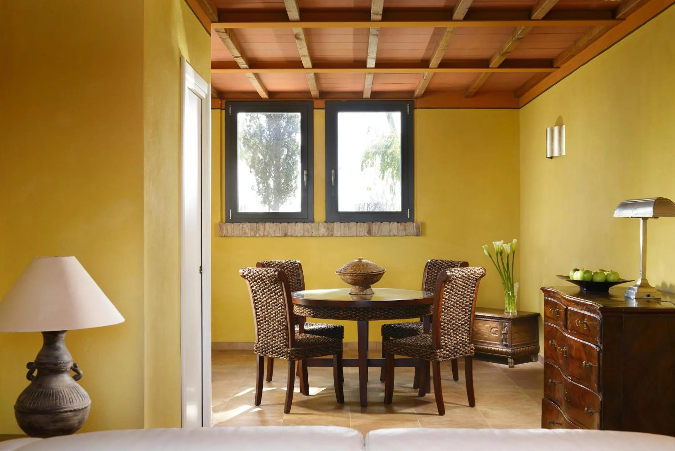 Dining area in Fattoria San Lorenzo