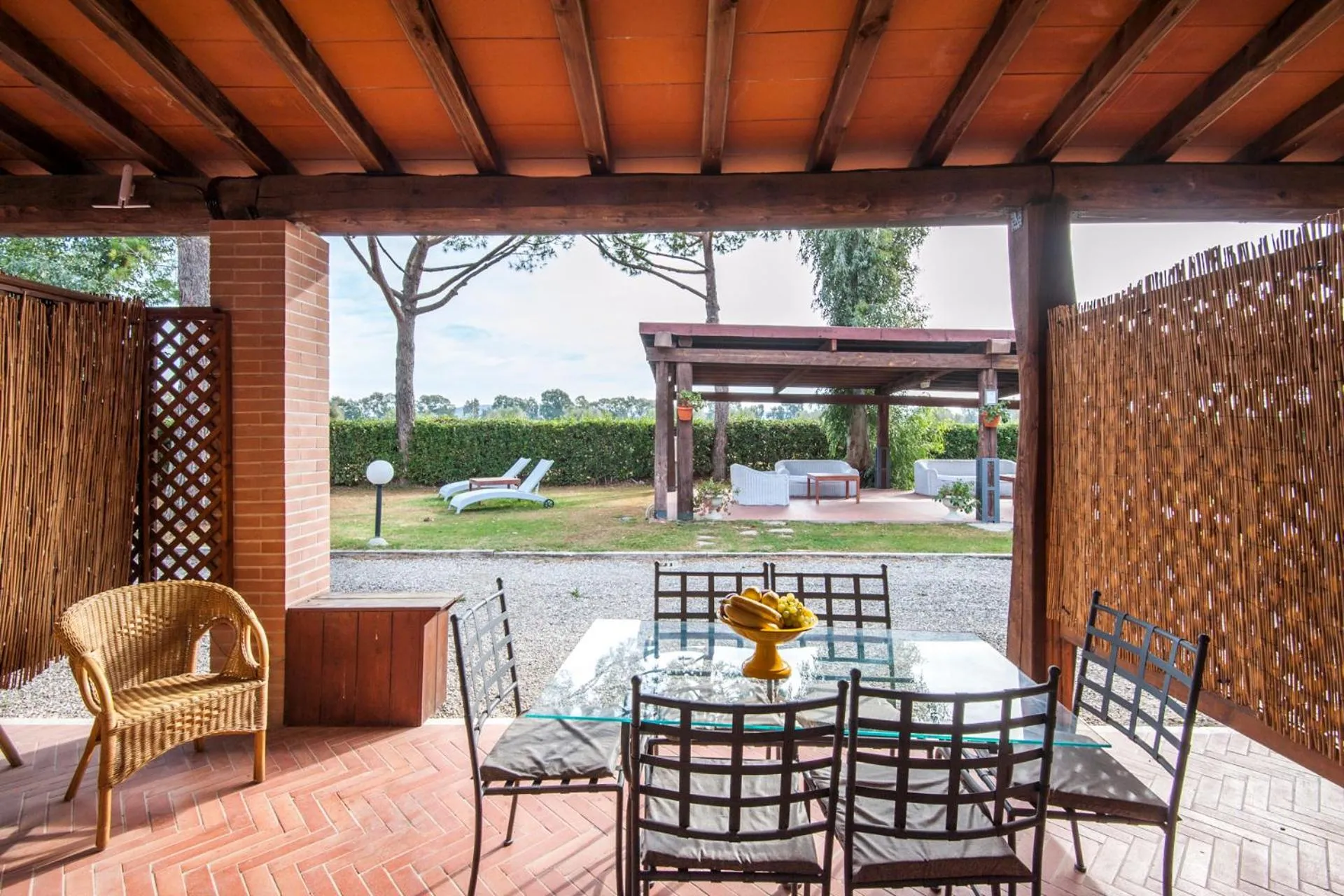 Patio in Fattoria San Lorenzo