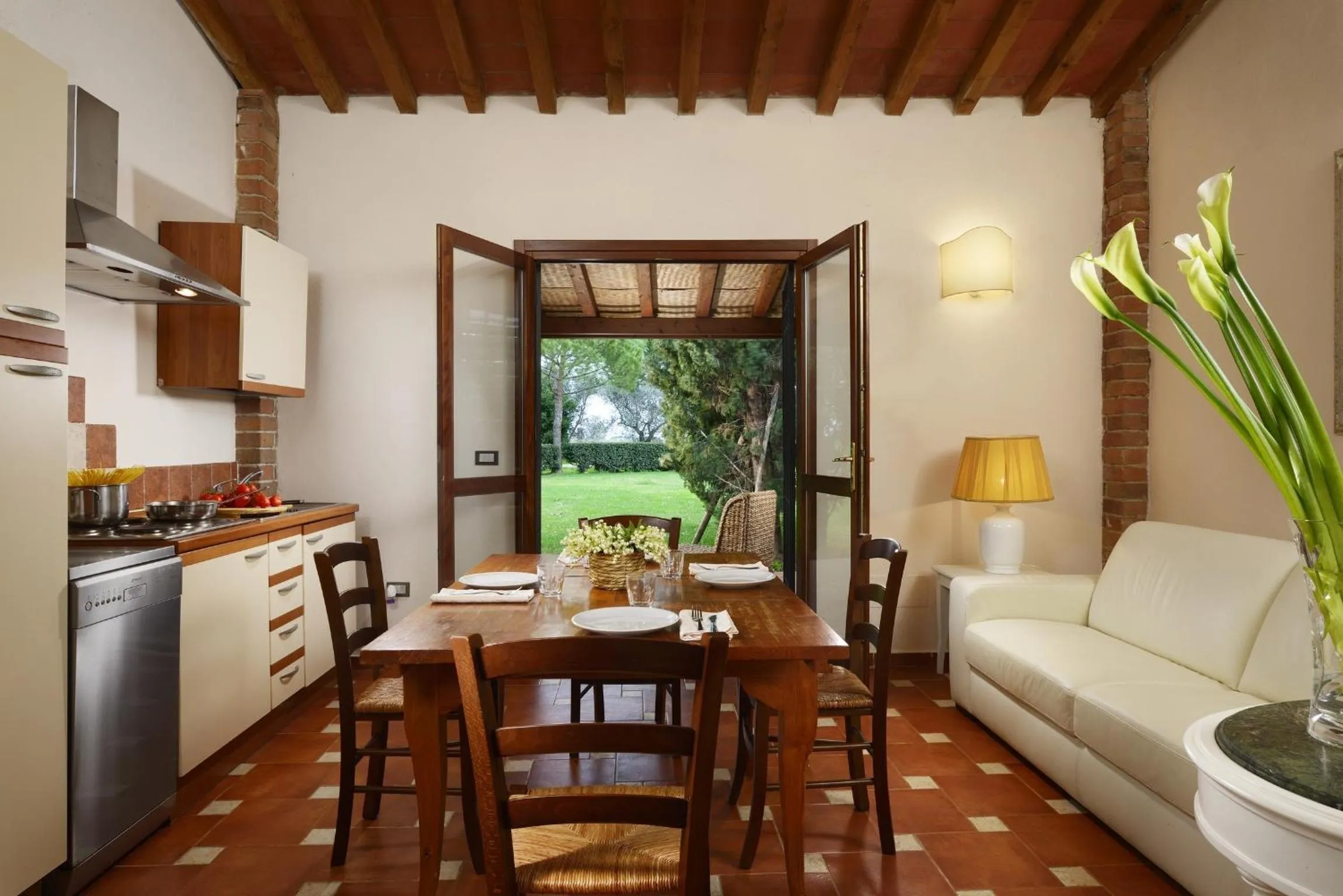 Garden in Fattoria San Lorenzo