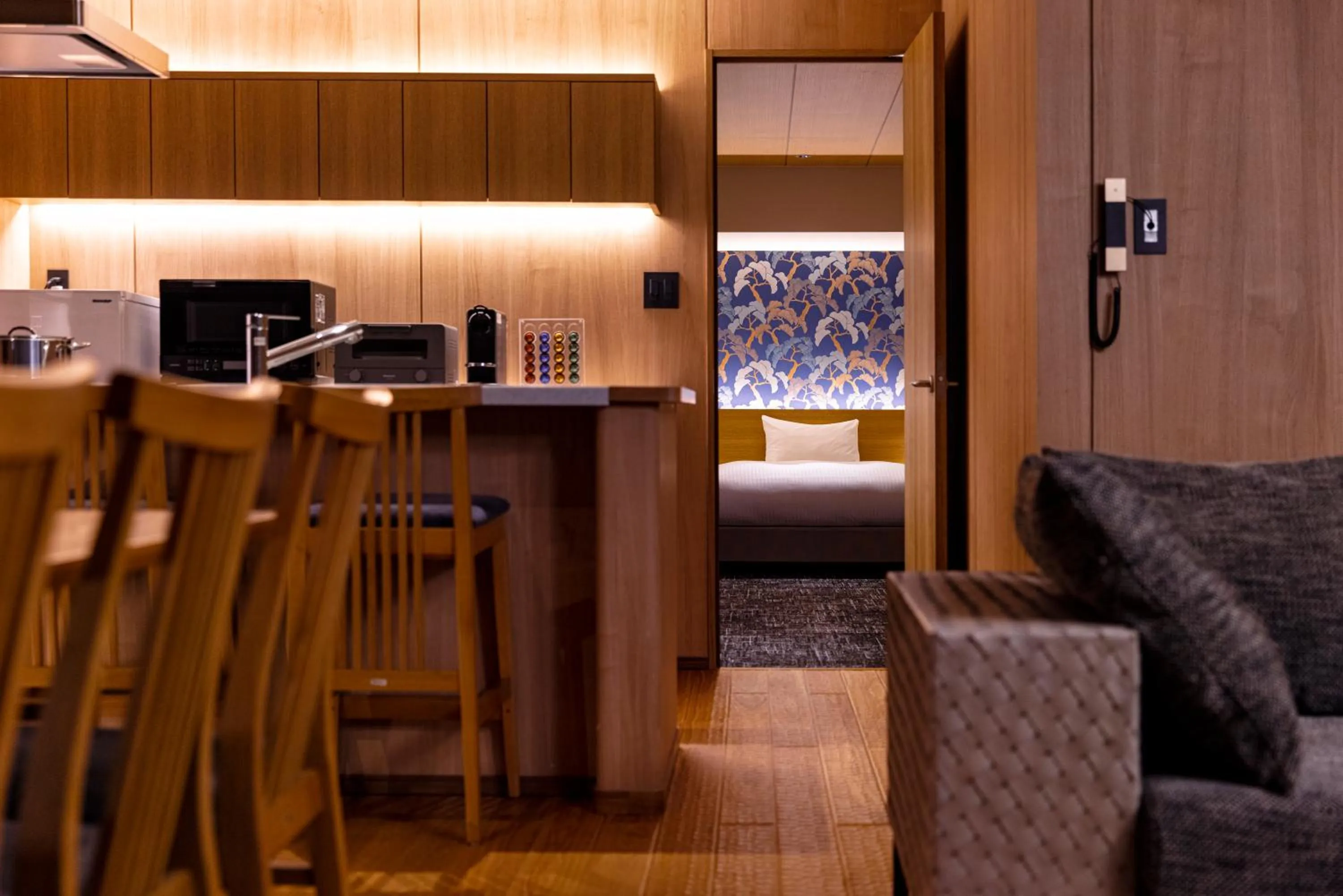 Photo of the whole room in Rinn Gion Shirakawa