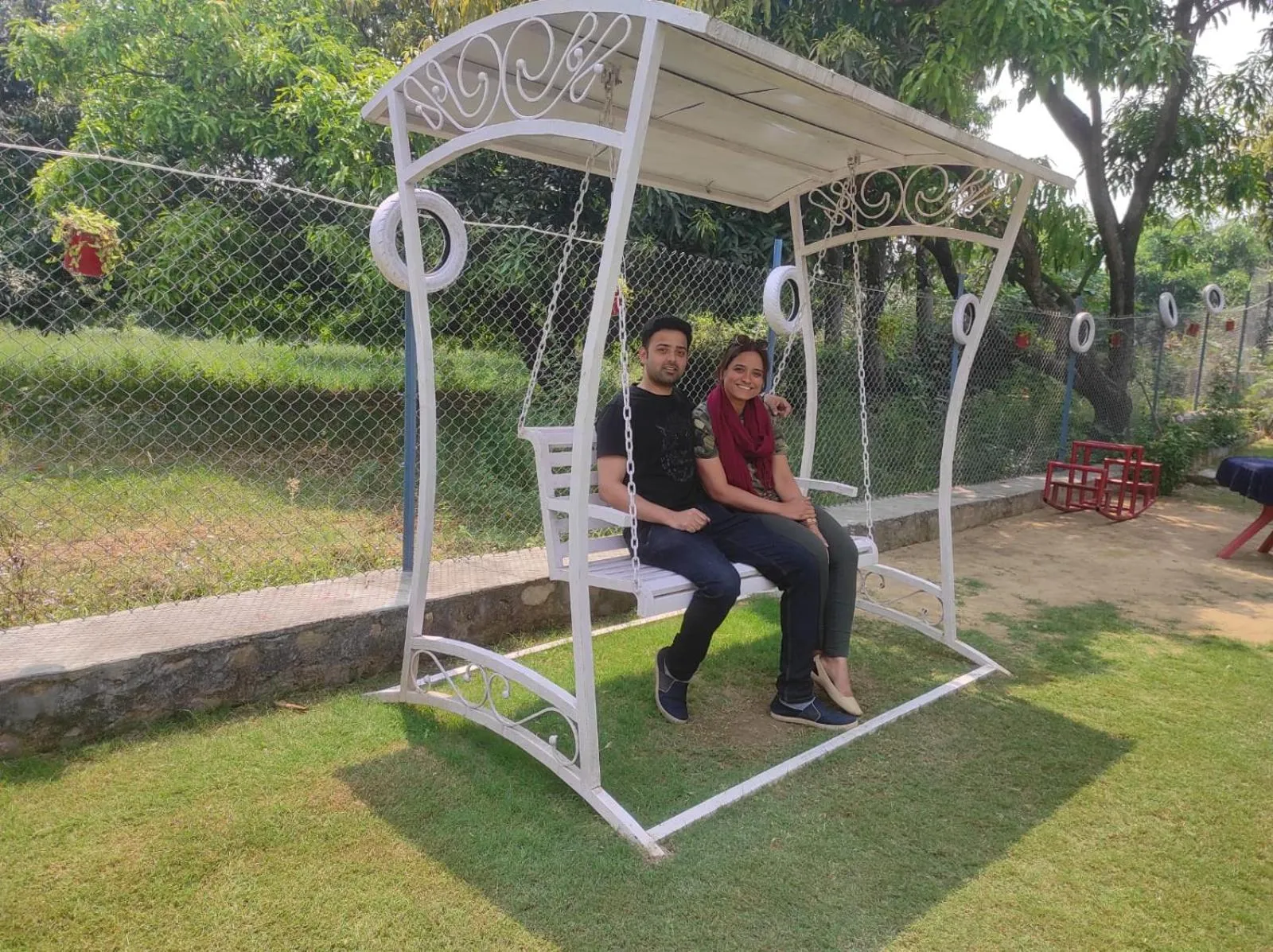 Garden in Anugraha Homestay