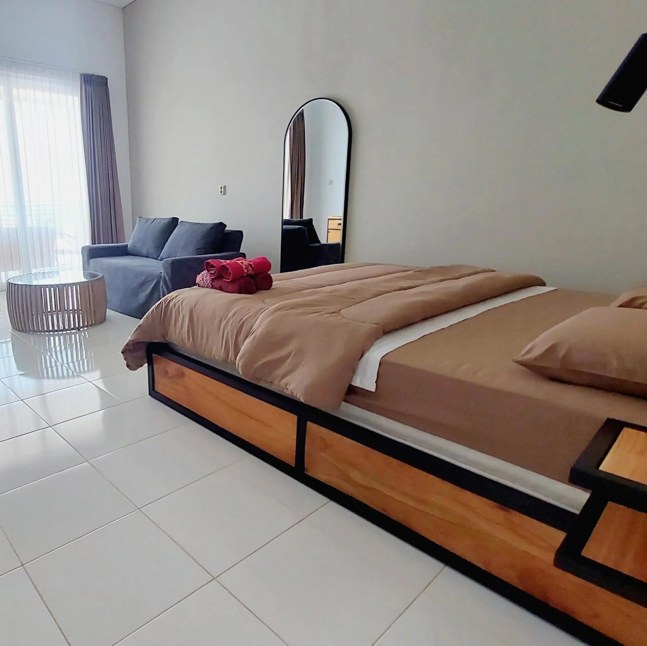 Bedroom, Bed in Garden House Jepara