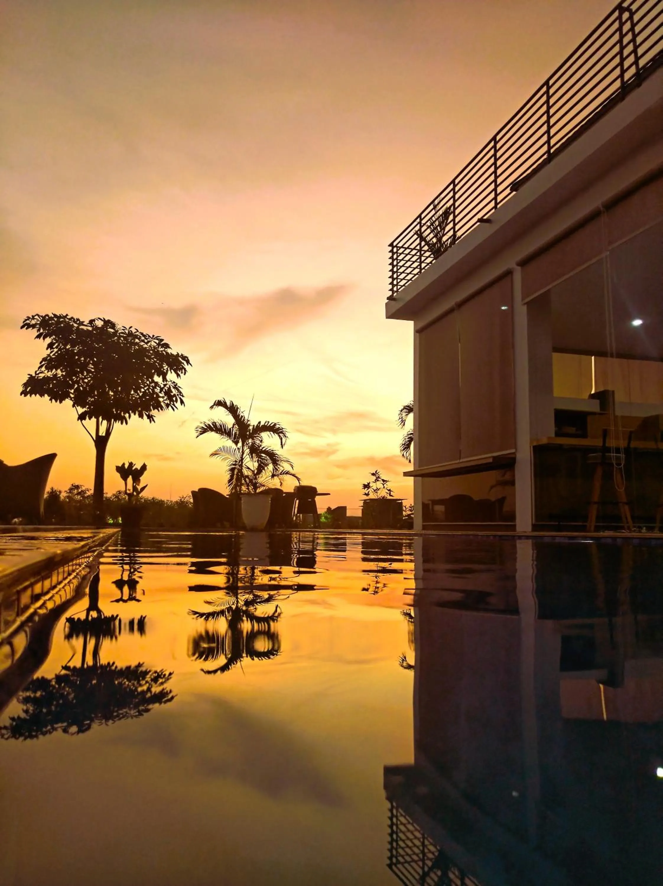 Swimming pool in Garden House Jepara