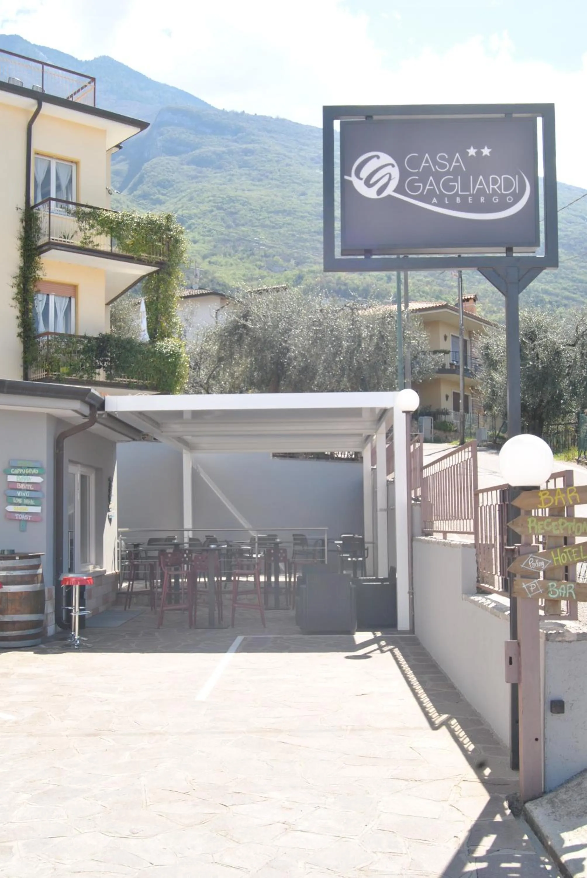 Restaurant/places to eat in Hotel Casa Gagliardi