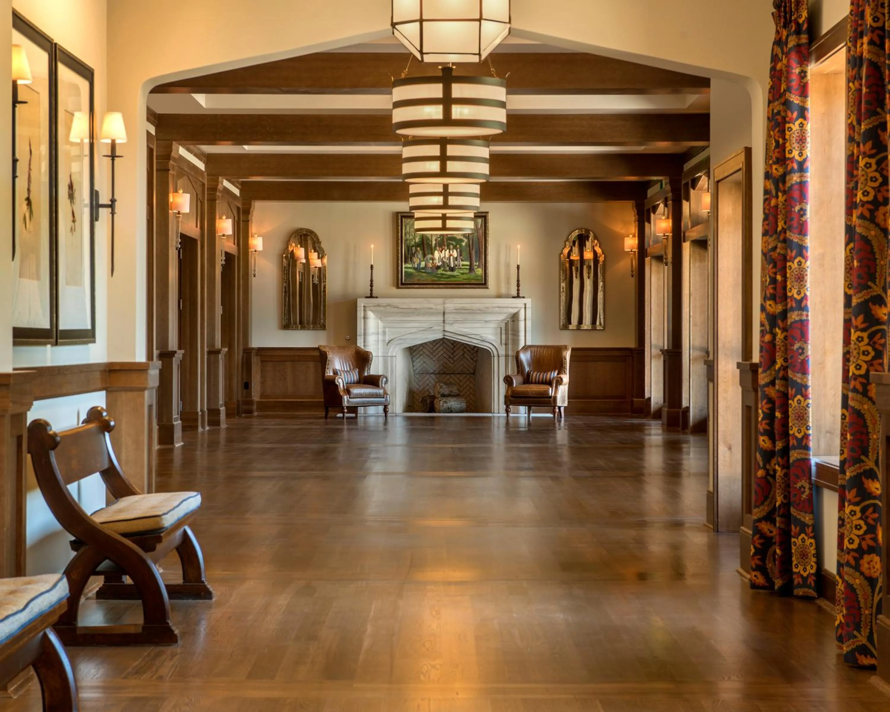 Seating area in The Sewanee Inn
