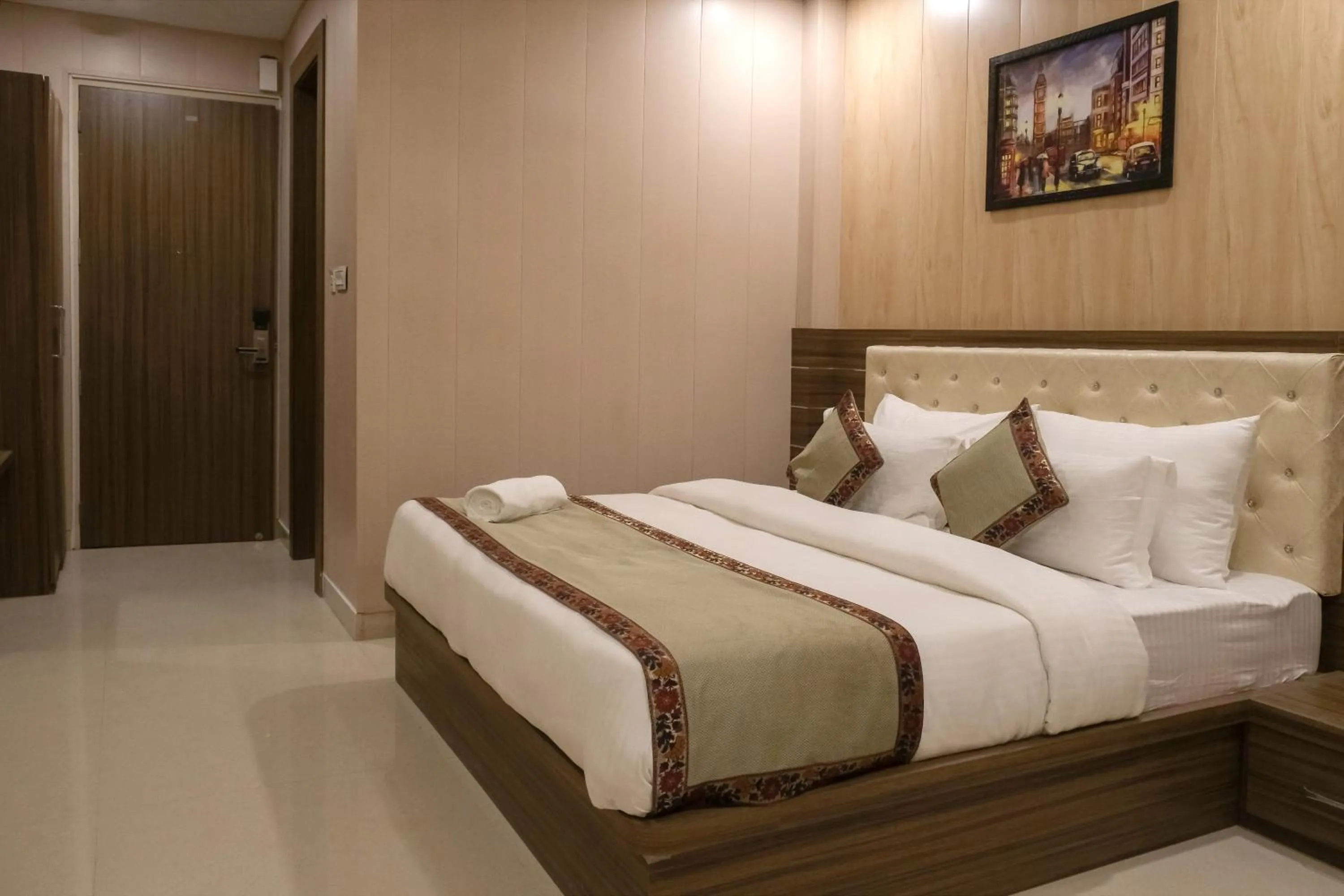 Bedroom, Bed in Hotel Sri Balaji