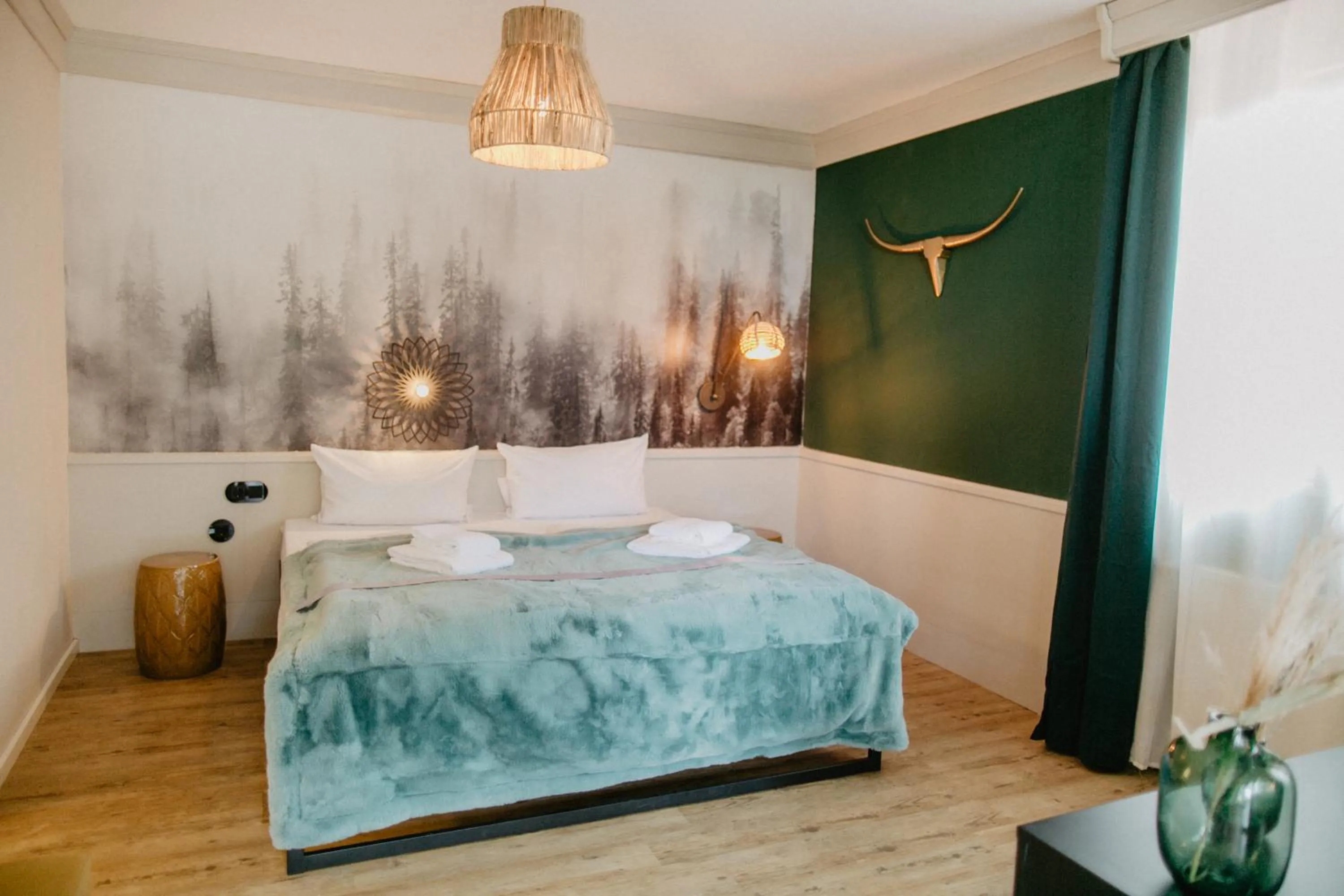 Bed in Peak Hotel & Event