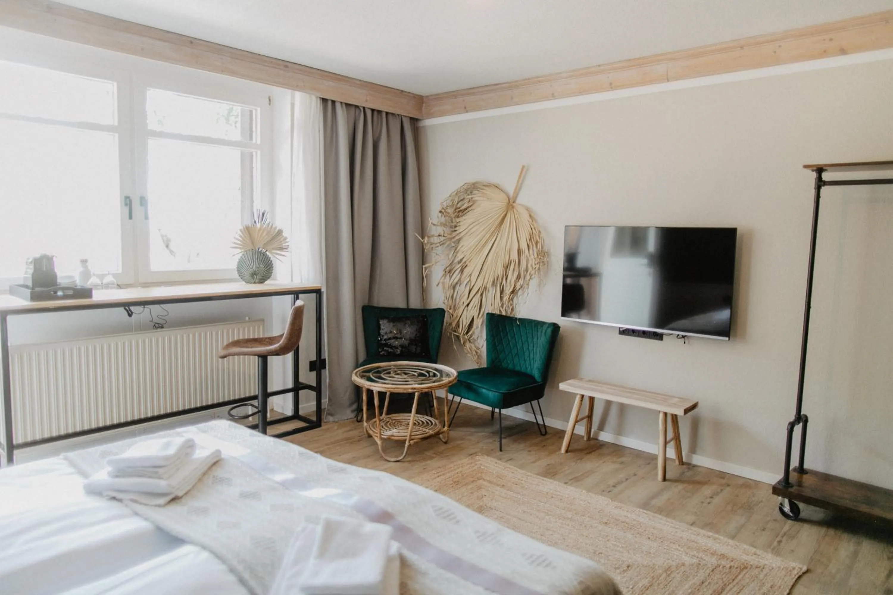 Bed in Peak Hotel & Event