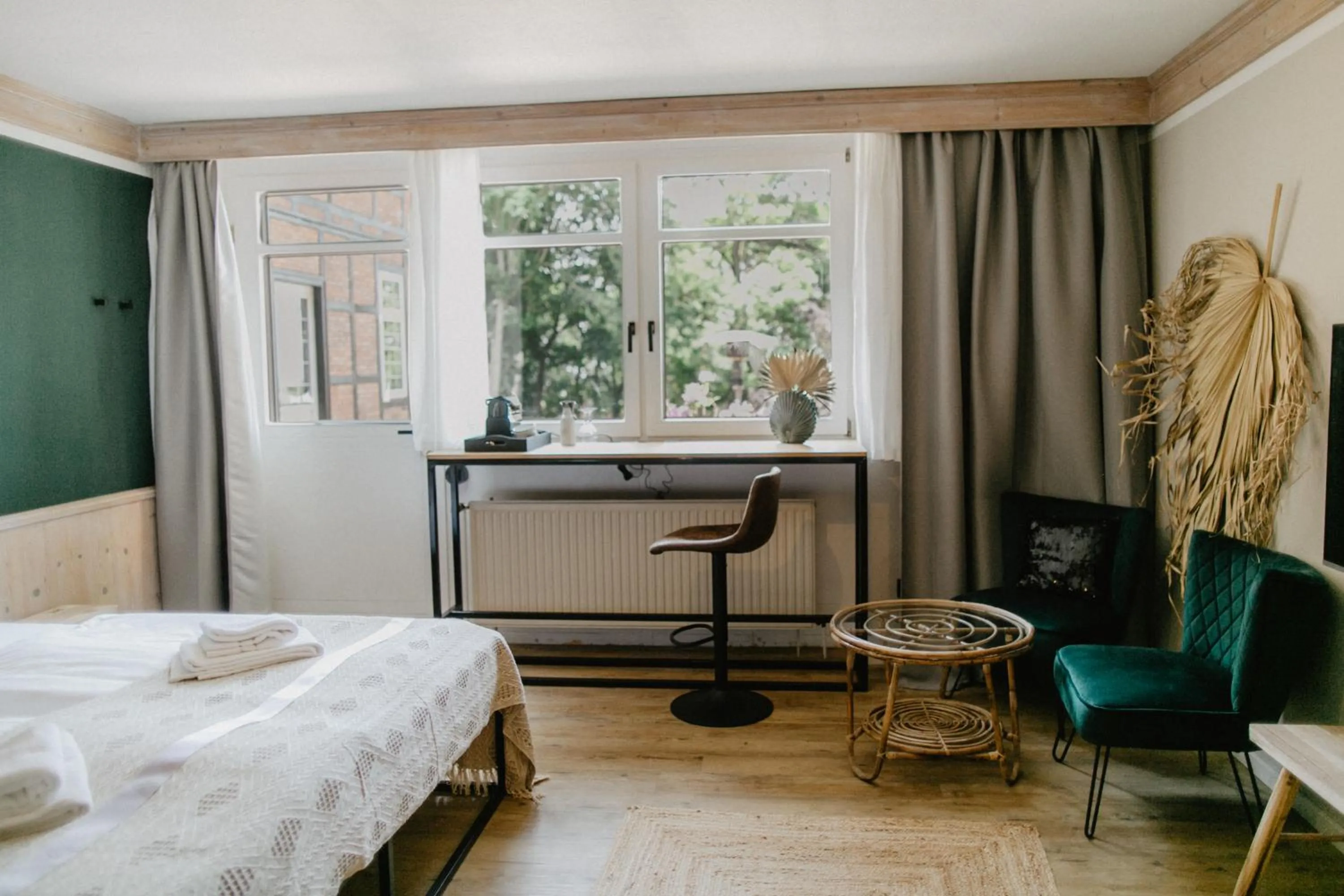 Bed in Peak Hotel & Event