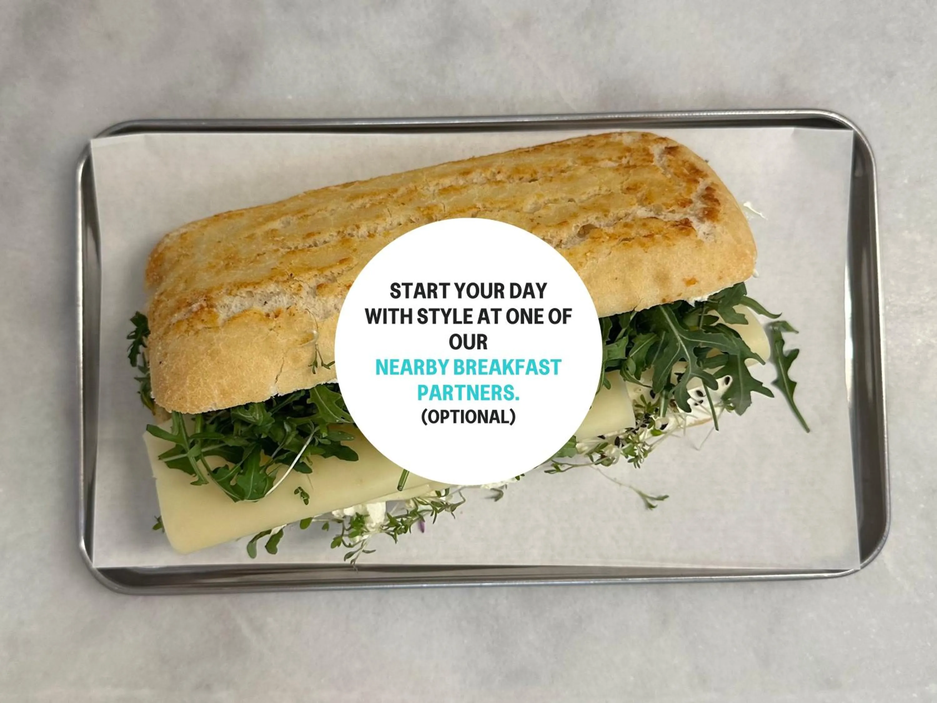 Breakfast in Numa Frankfurt Bloc