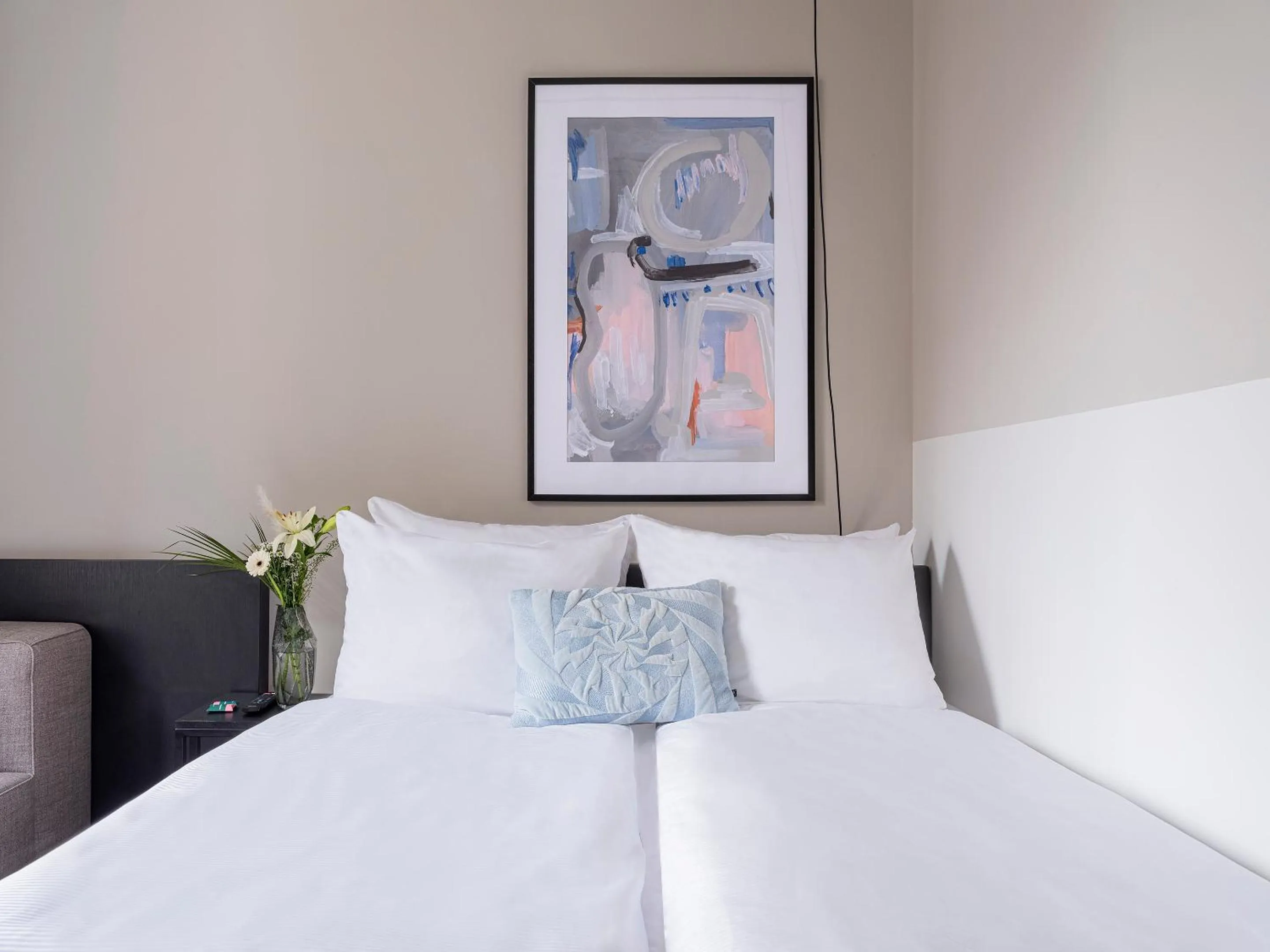 Bed in Numa Frankfurt Bloc