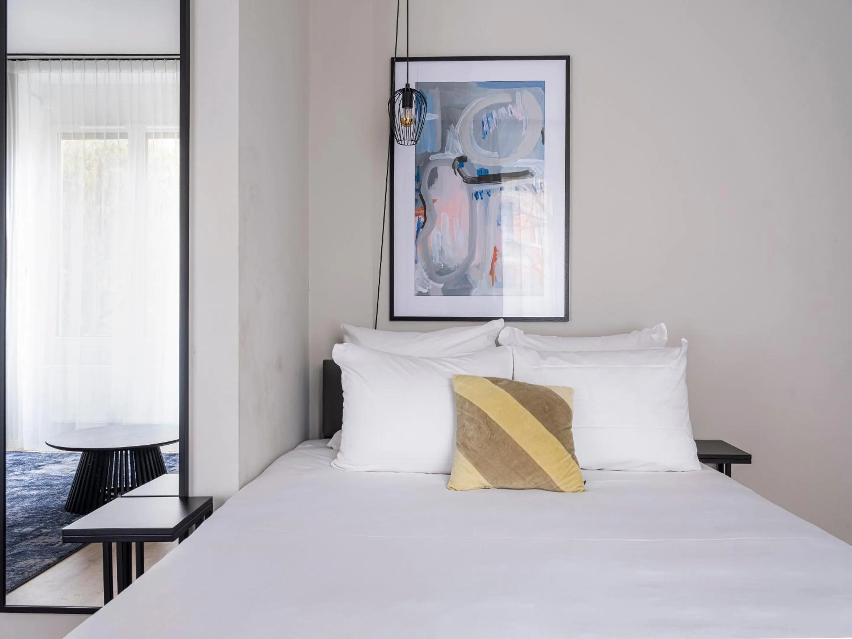 Bed in Numa Frankfurt Bloc