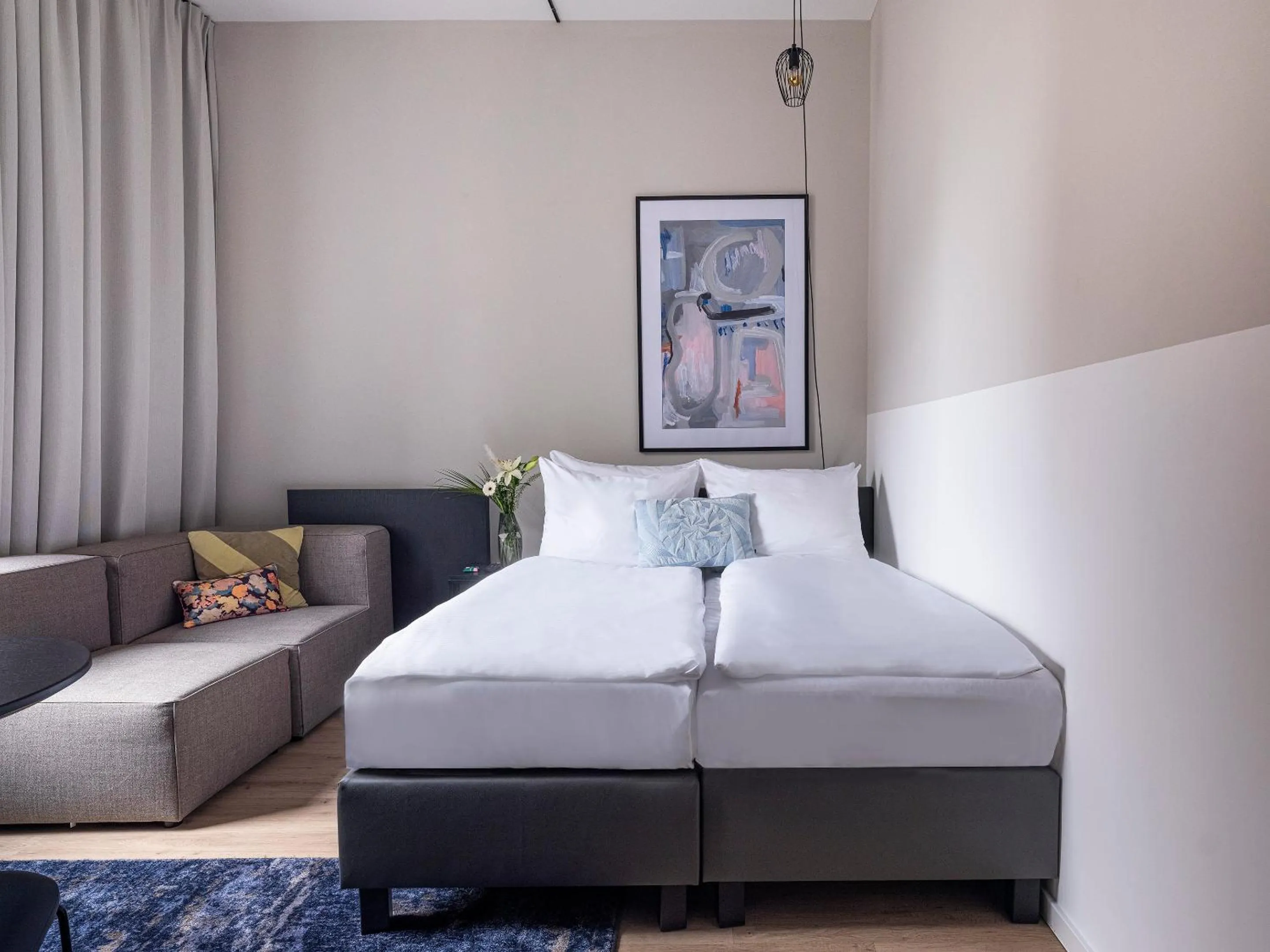 Bed in Numa Frankfurt Bloc