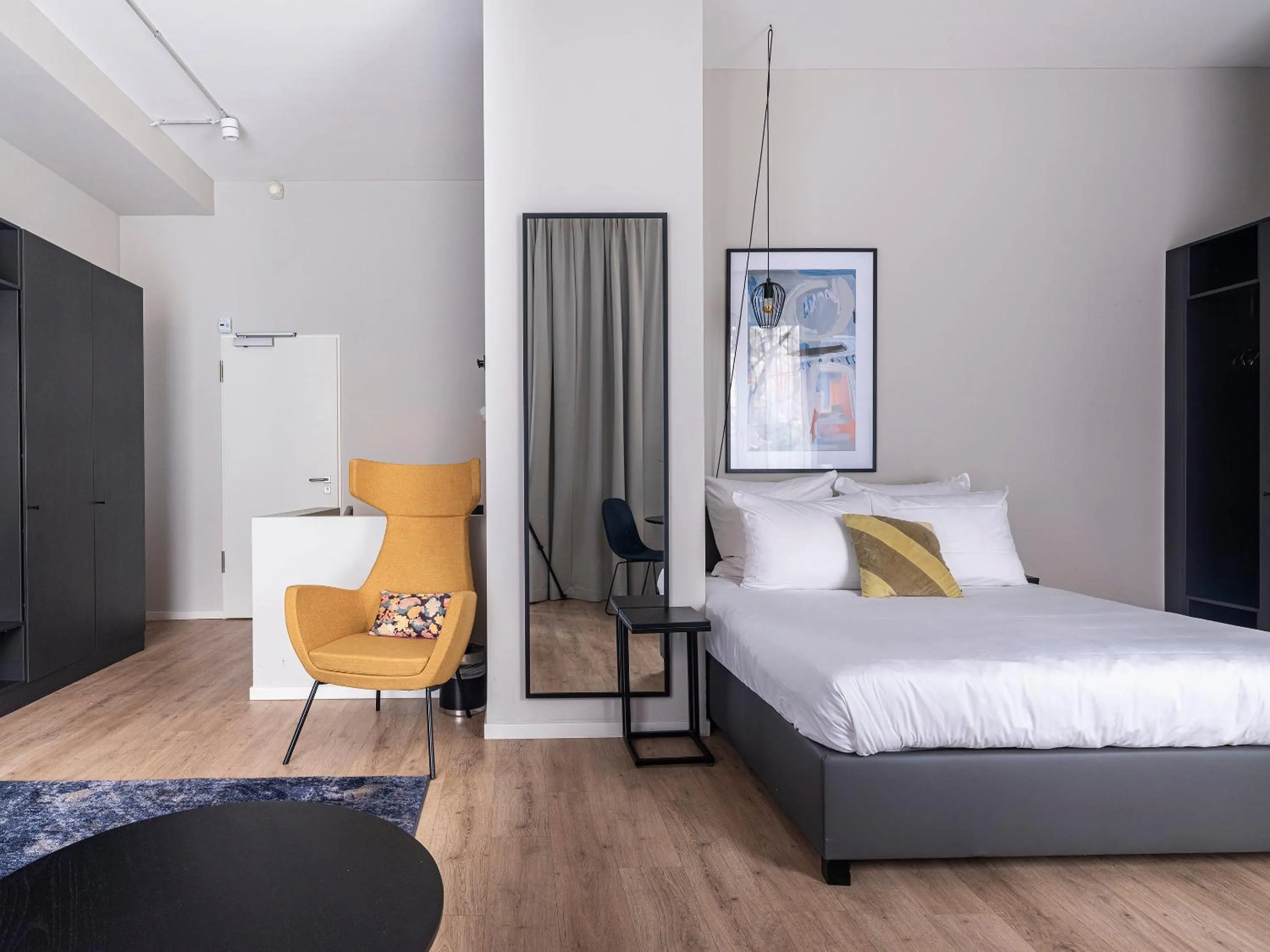 Bed in Numa Frankfurt Bloc