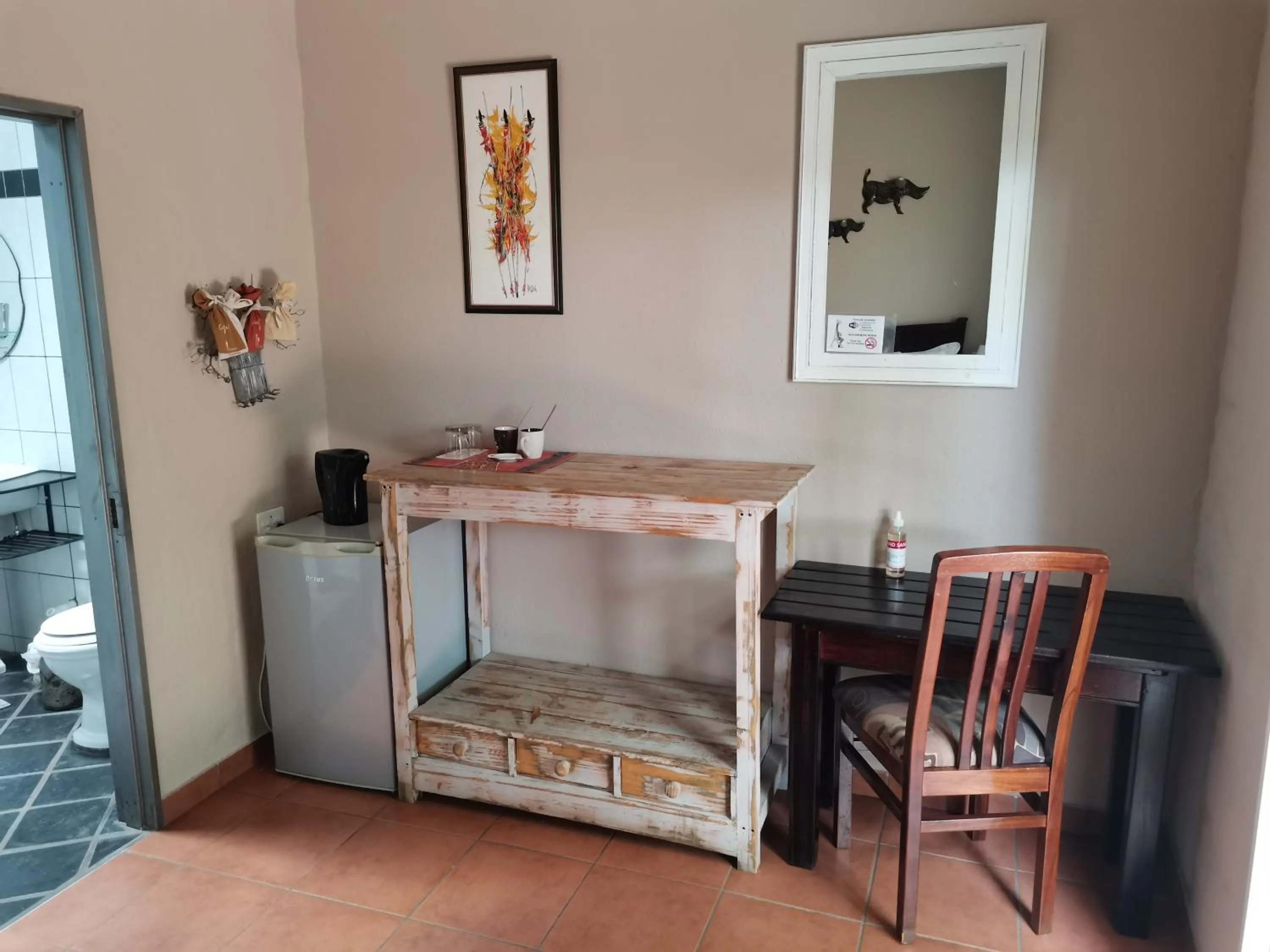 Seating area in Londiningi Guesthouse