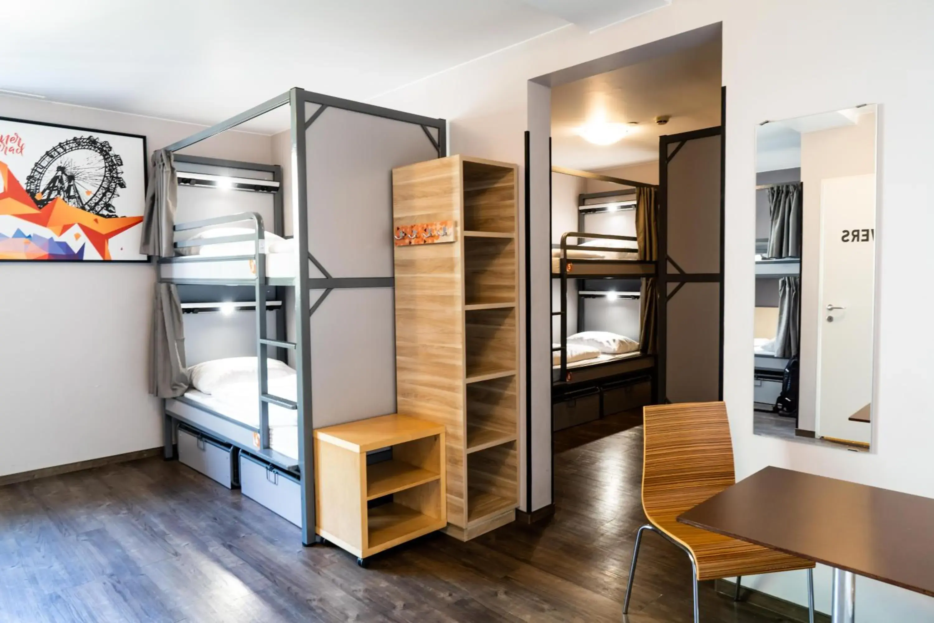 Bed in 8 Bed Female Dorm in St Christopher's Inn Vienna Bed in 8 Bed Female Dorm in St Christopher's Inn Vienna