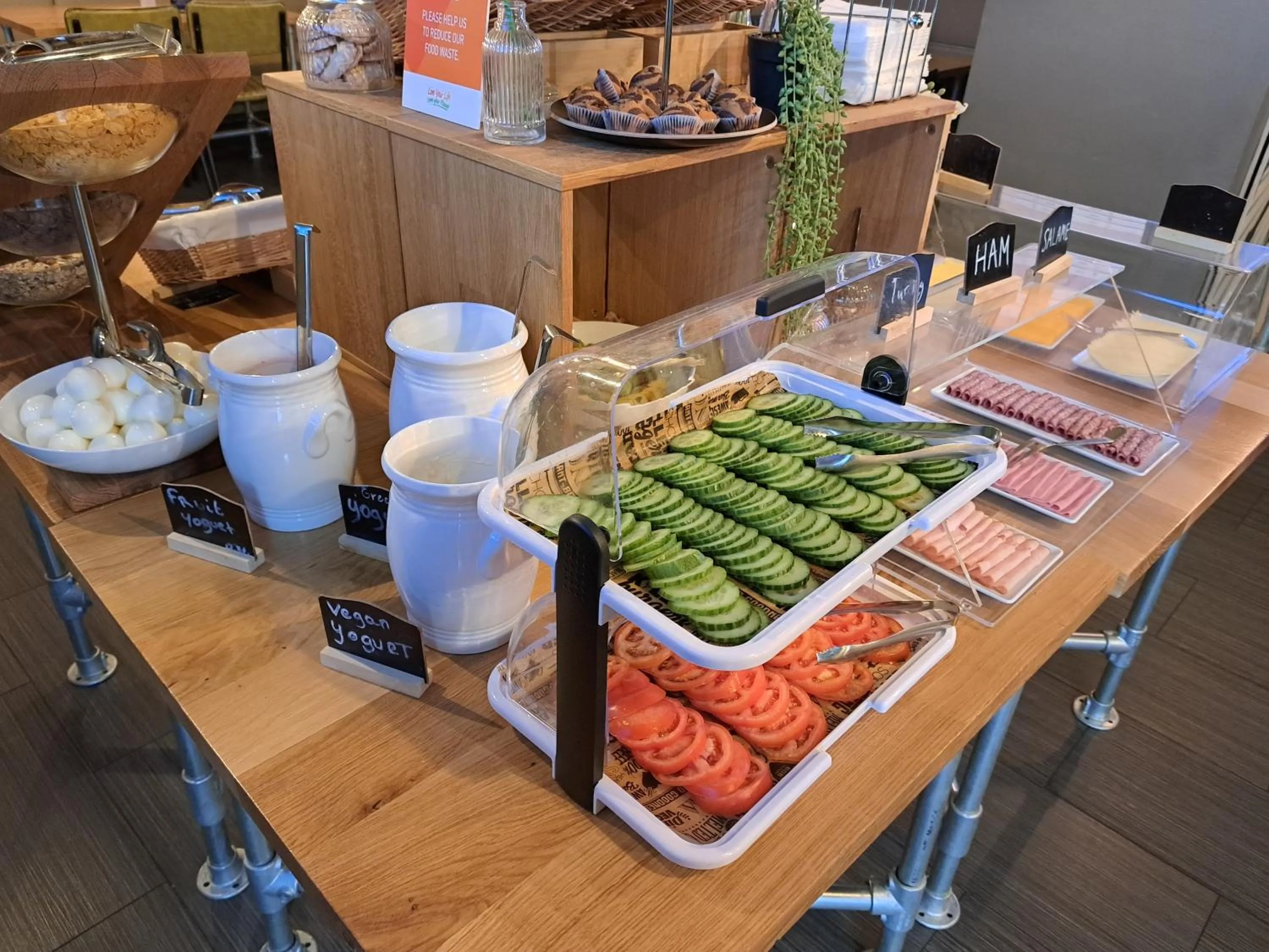 Breakfast in St Christopher's Inn Vienna