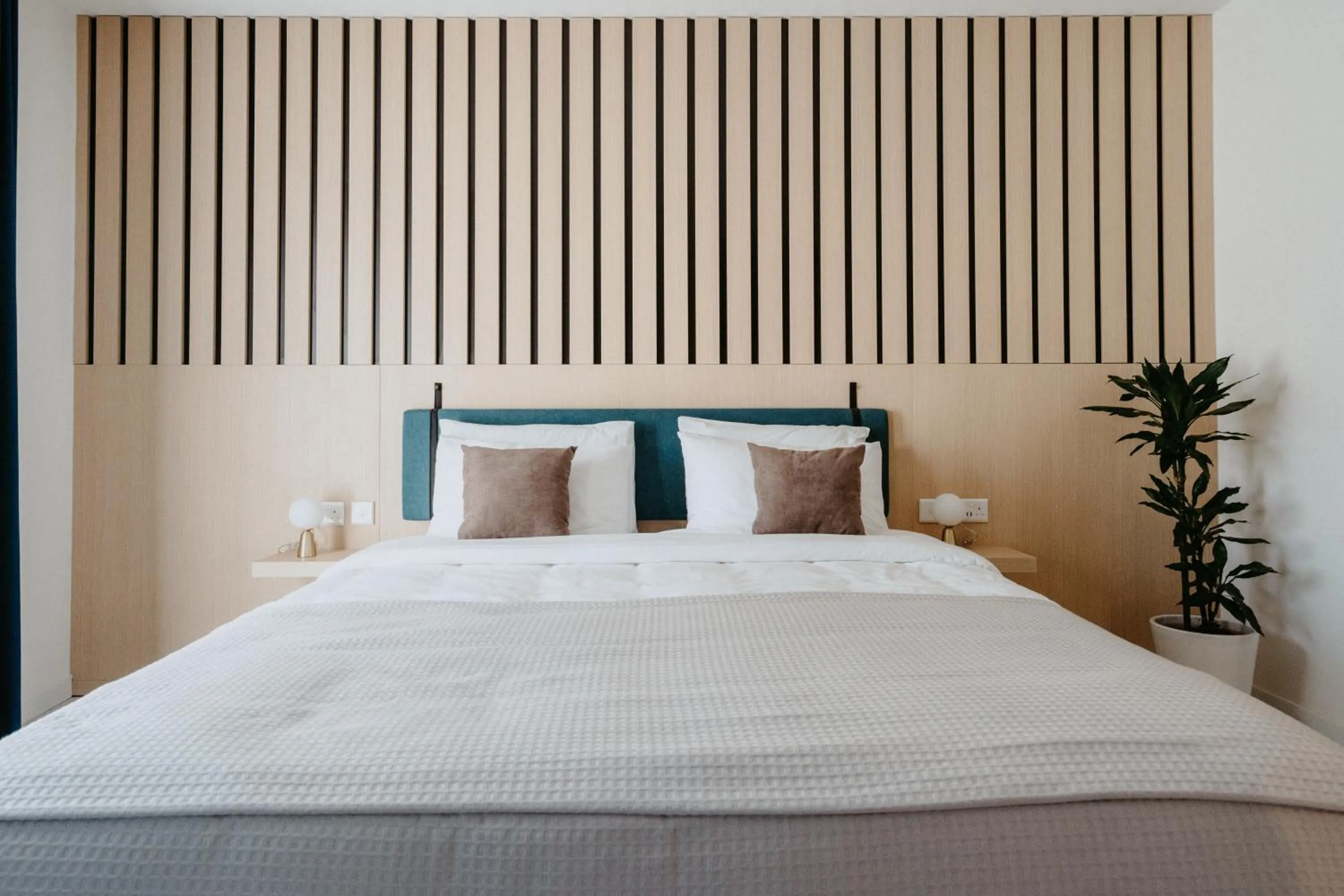 Bed in Townhouse17 Boutique Bed & Breakfast