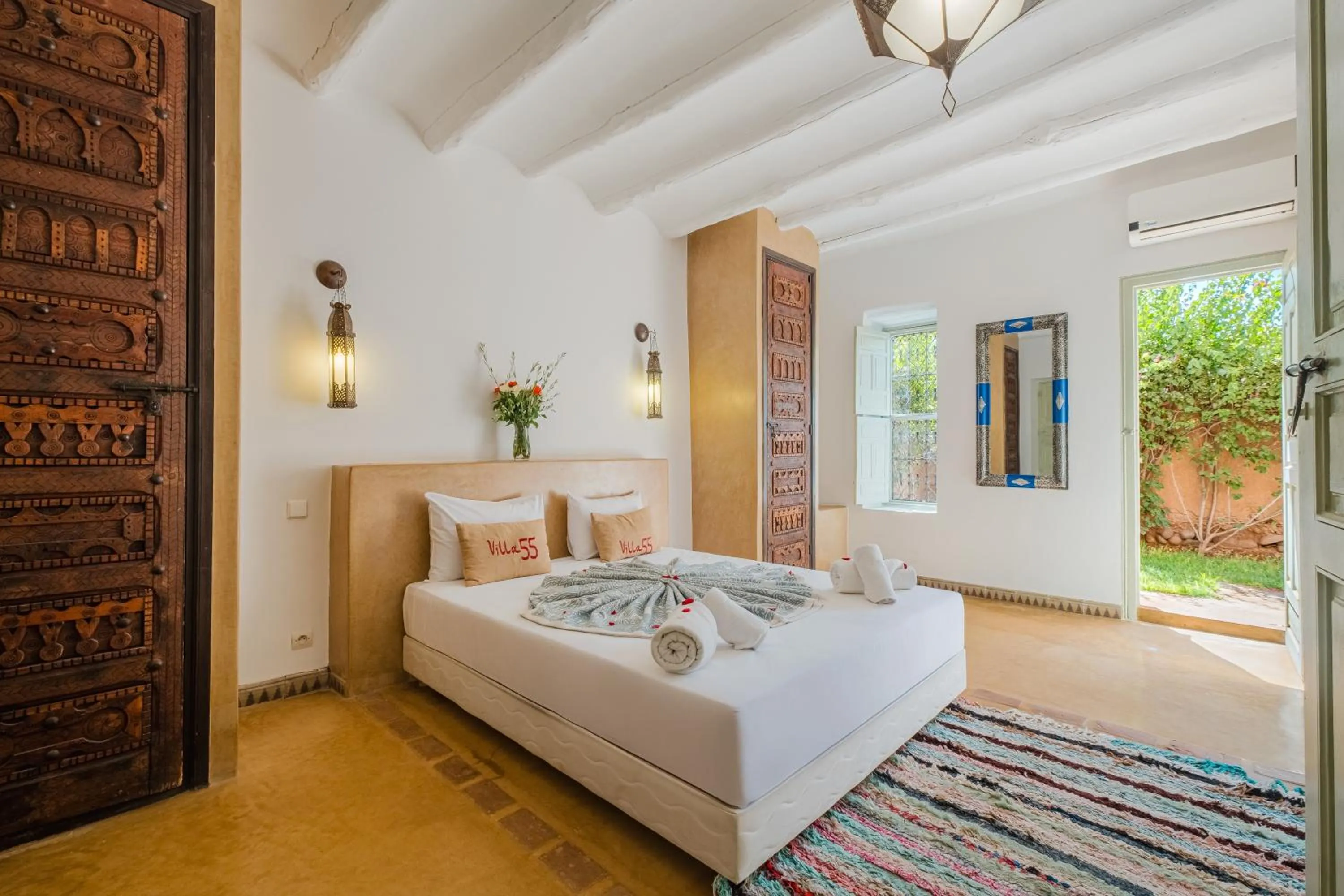 Bed in Hôtel Dar 55 - Berber House - Boutique Hôtel