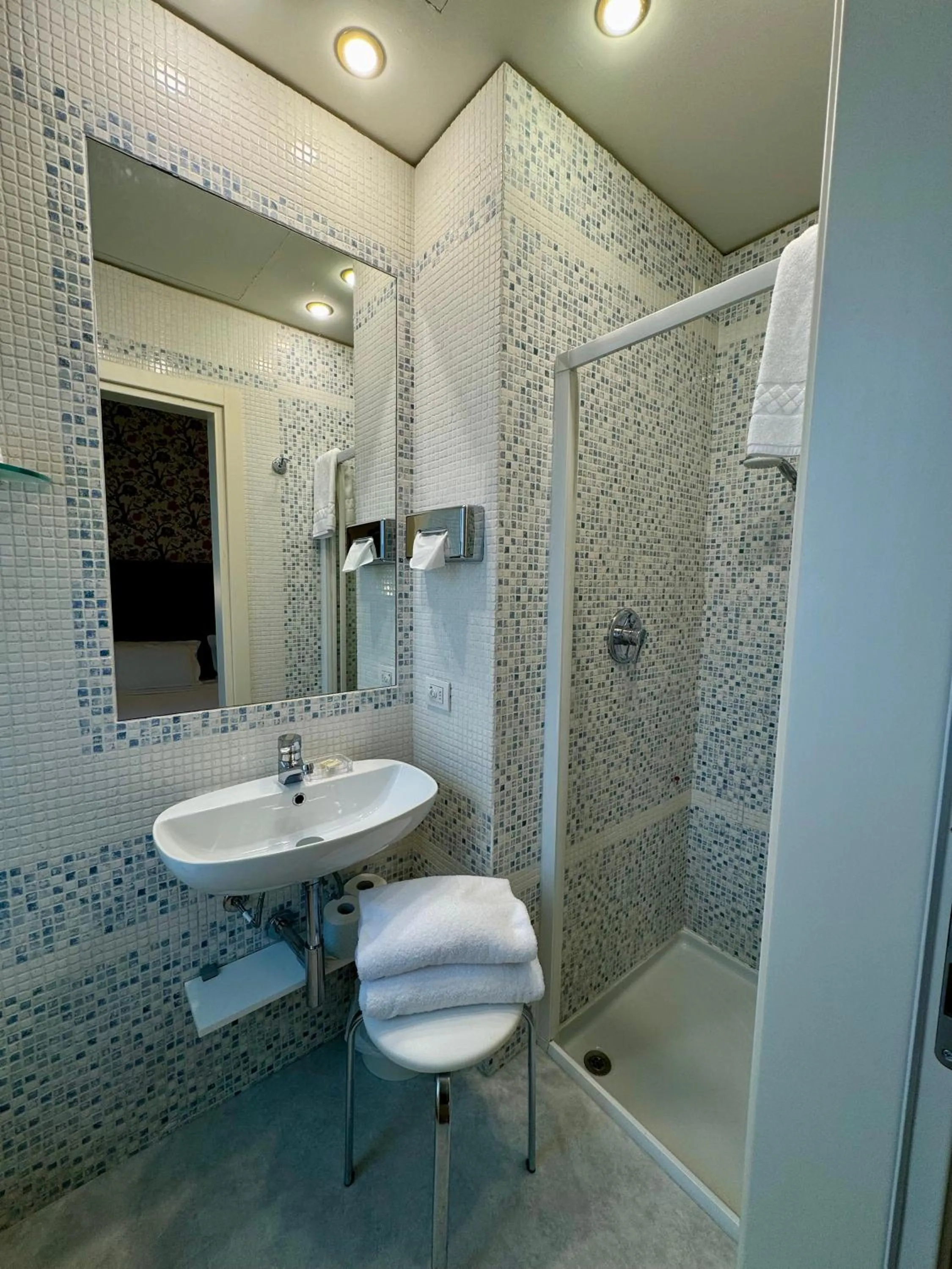 Bathroom in Olivi Hotel & Natural Spa