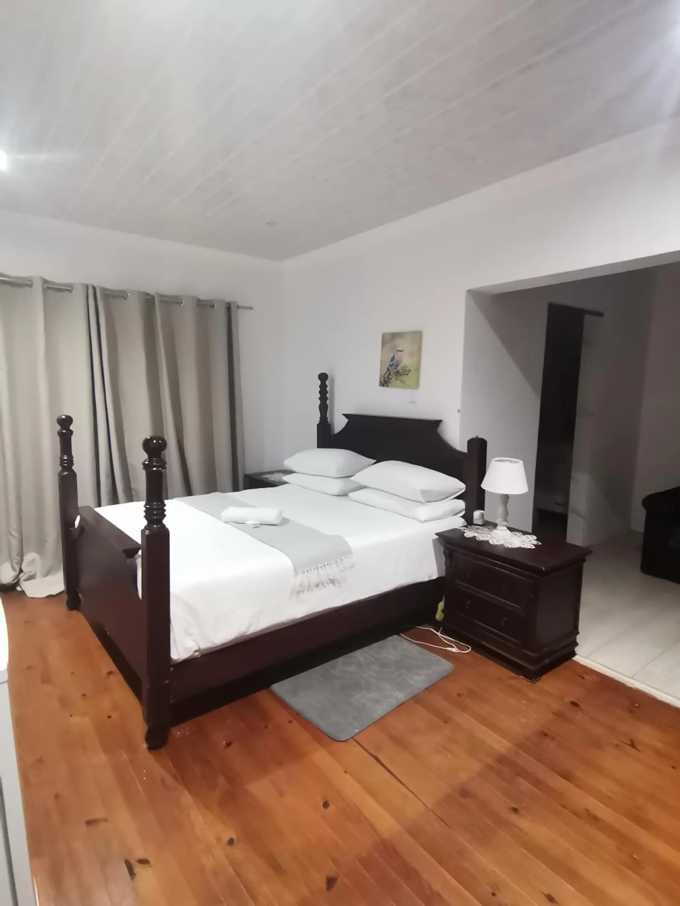 Bed in Palm Tree BnB