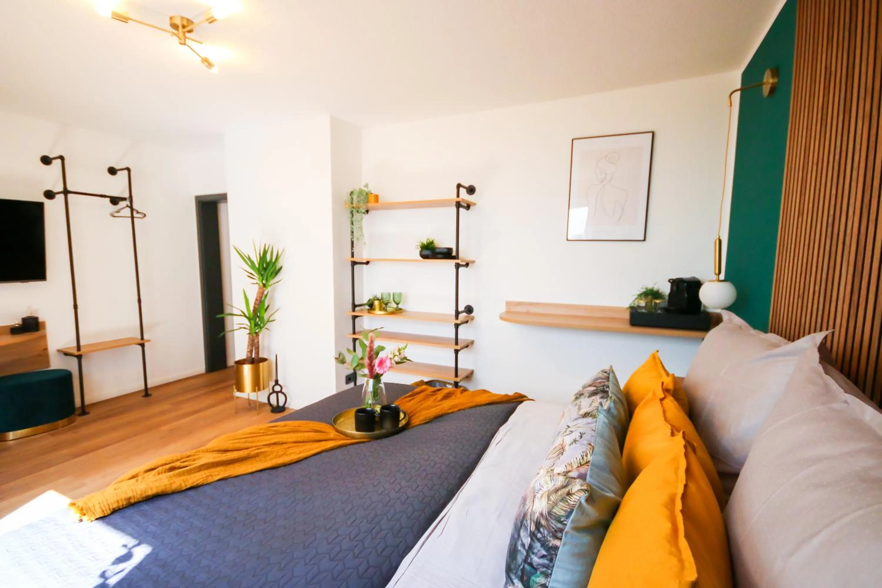 Bedroom, Bed in Alex & Rine - Pension Zum Alten Strom