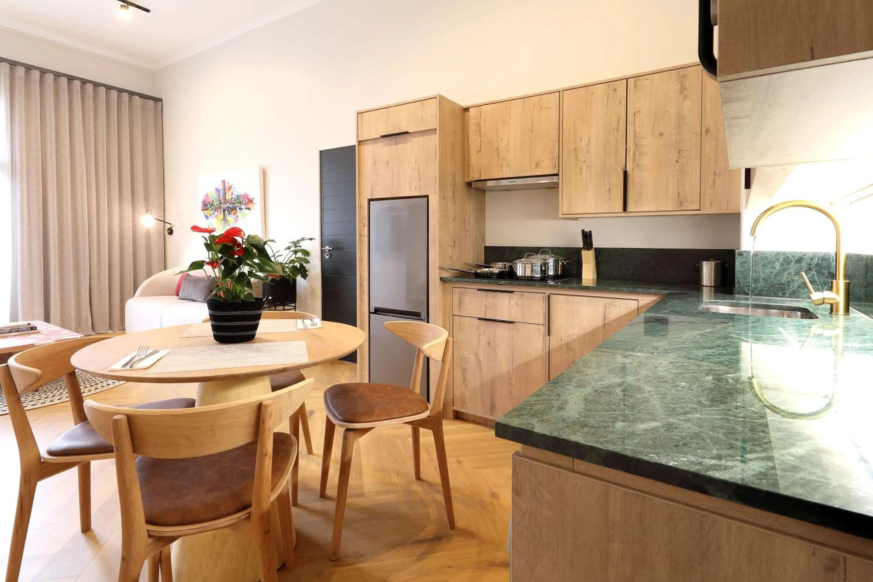 Kitchen or kitchenette in Hyatt House Johannesburg Rosebank