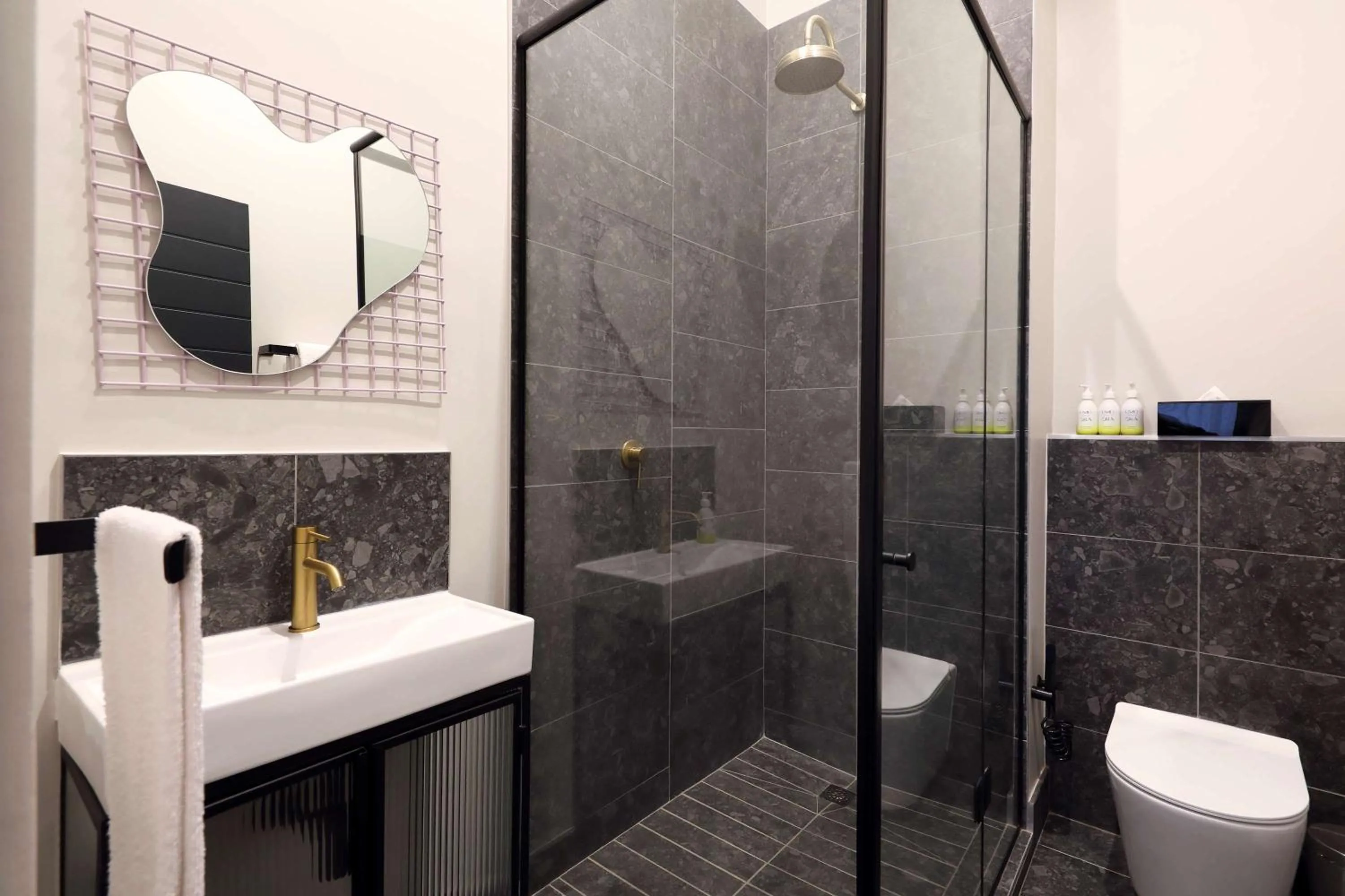 Bathroom in Hyatt House Johannesburg Rosebank