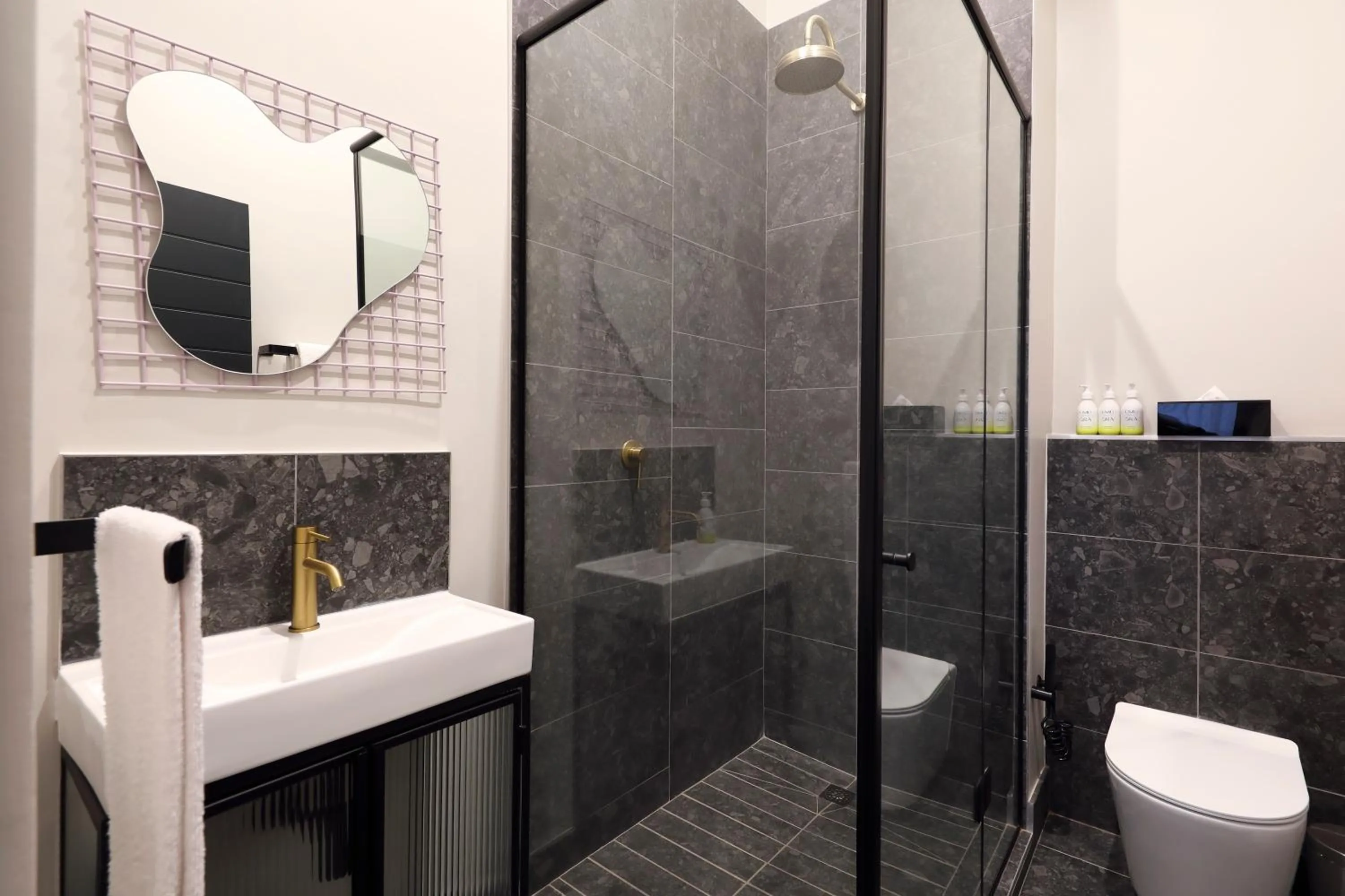 Bathroom in Hyatt House Johannesburg Rosebank