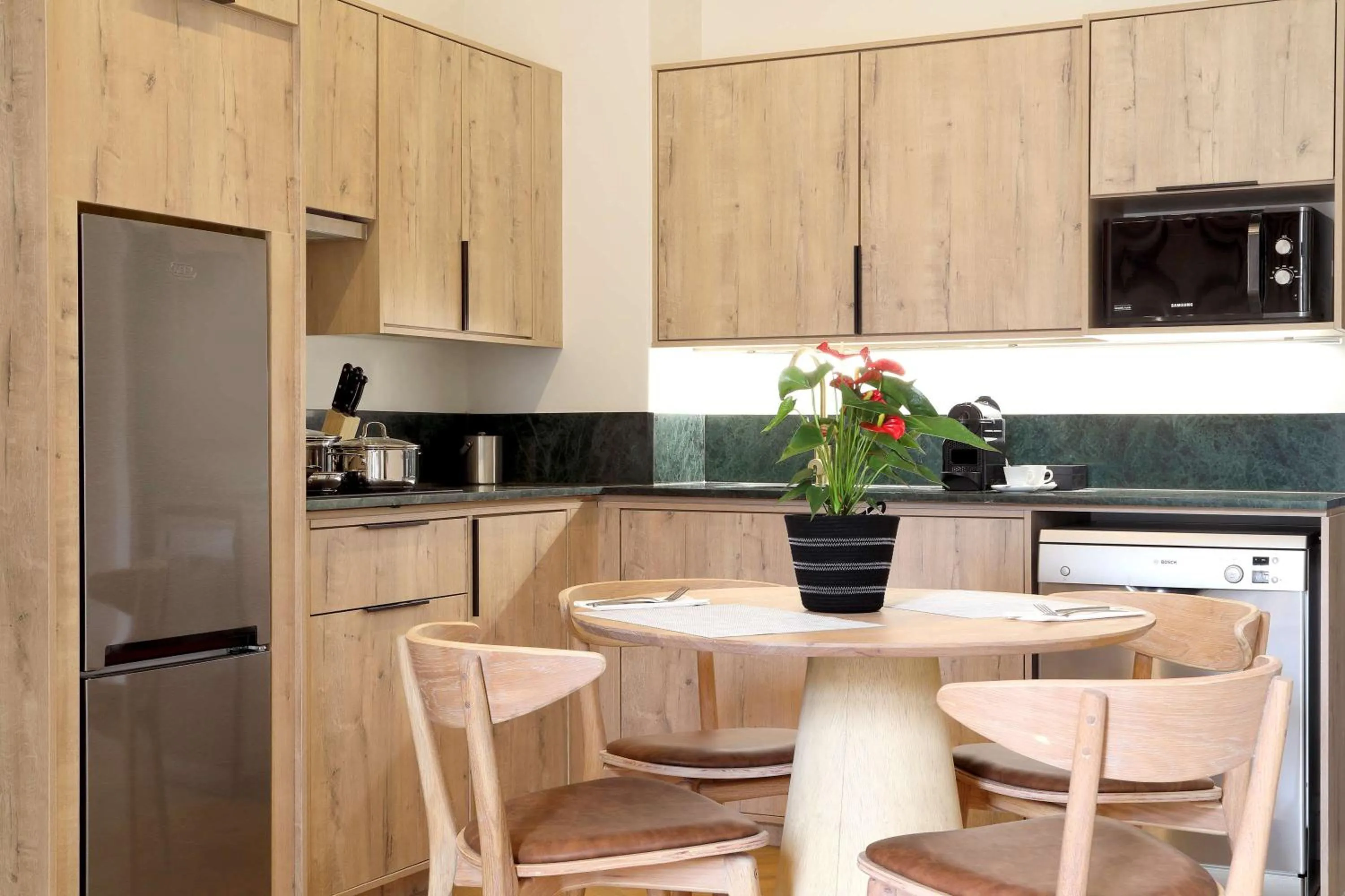 Kitchen or kitchenette in Hyatt House Johannesburg Rosebank