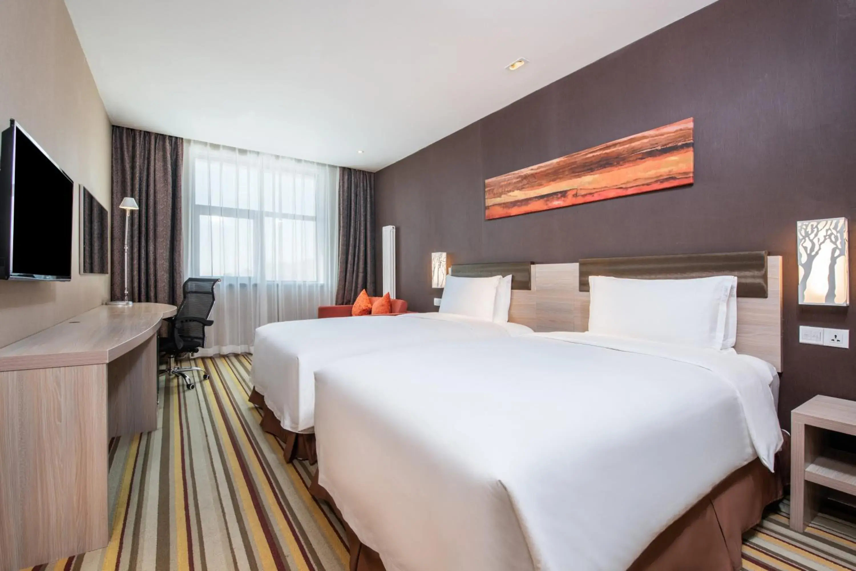 Standard Room with Two Single Beds in Holiday Inn Express Changbaishan by IHG Standard Room with Two Single Beds in Holiday Inn Express Changbaishan by IHG