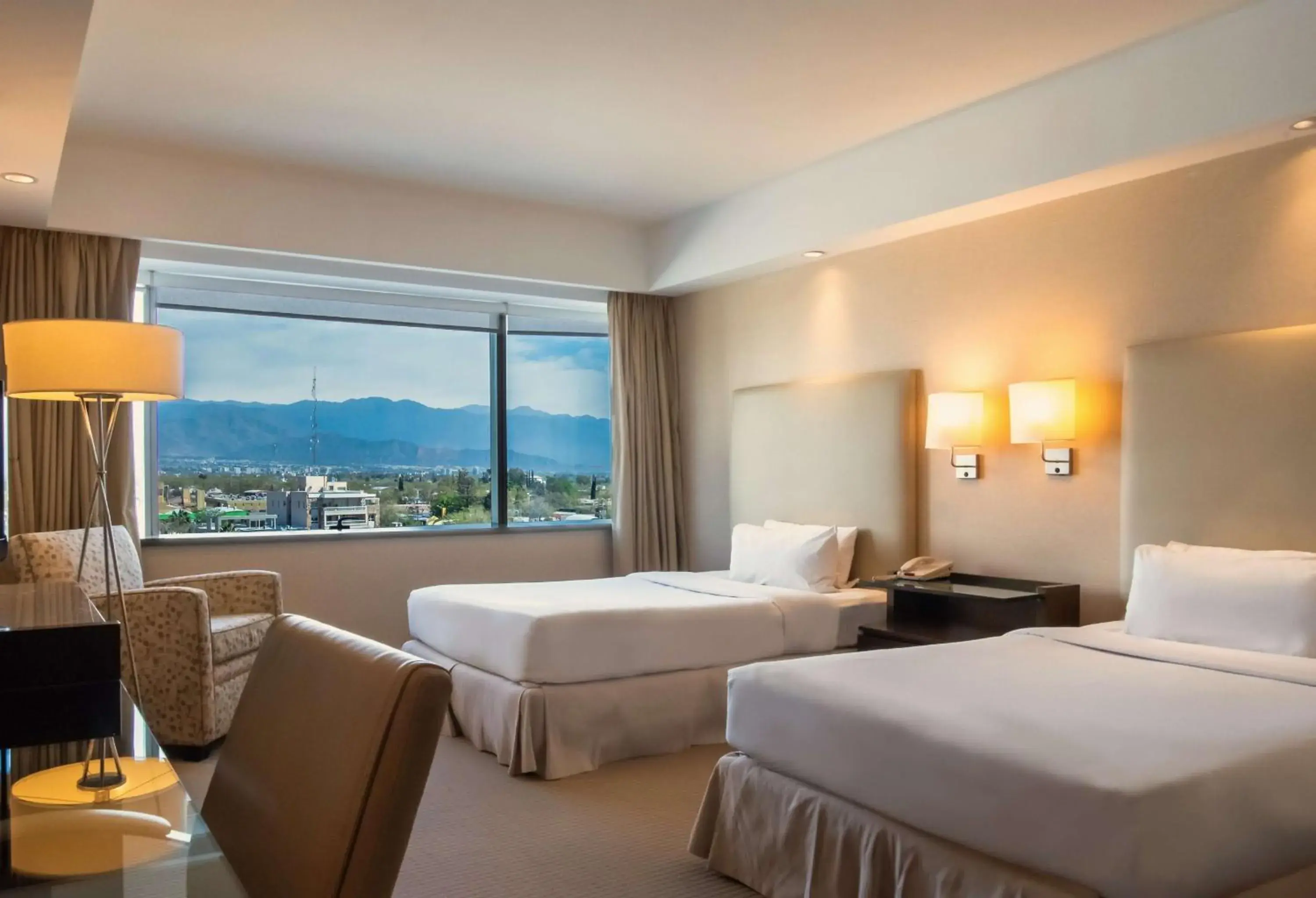 Executive Room with Two Double Beds and Mountain View in Hotel Casino Condor de los Andes Executive Room with Two Double Beds and Mountain View in Hotel Casino Condor de los Andes