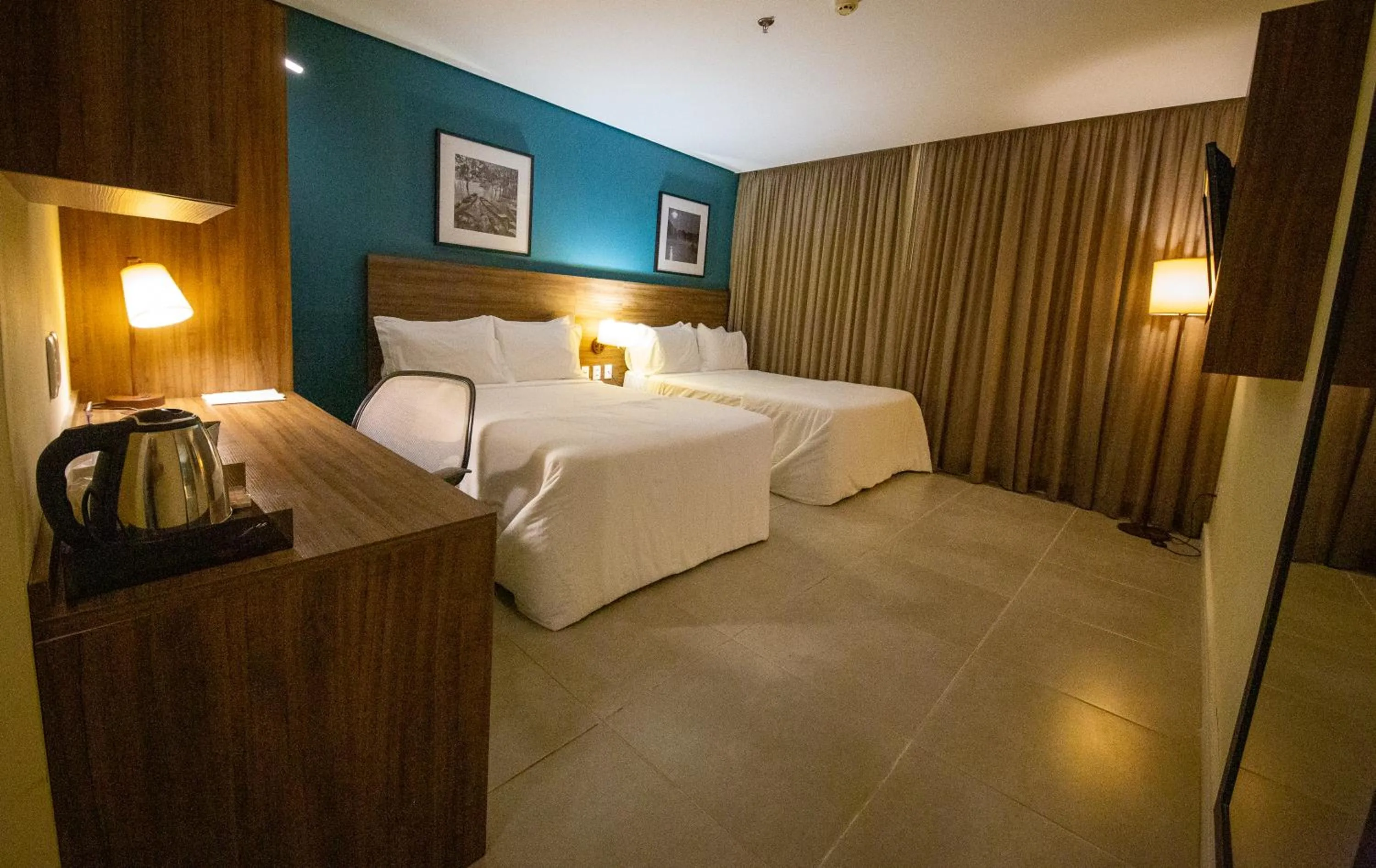 Bed in Diff Hotel - by Easy Hotéis