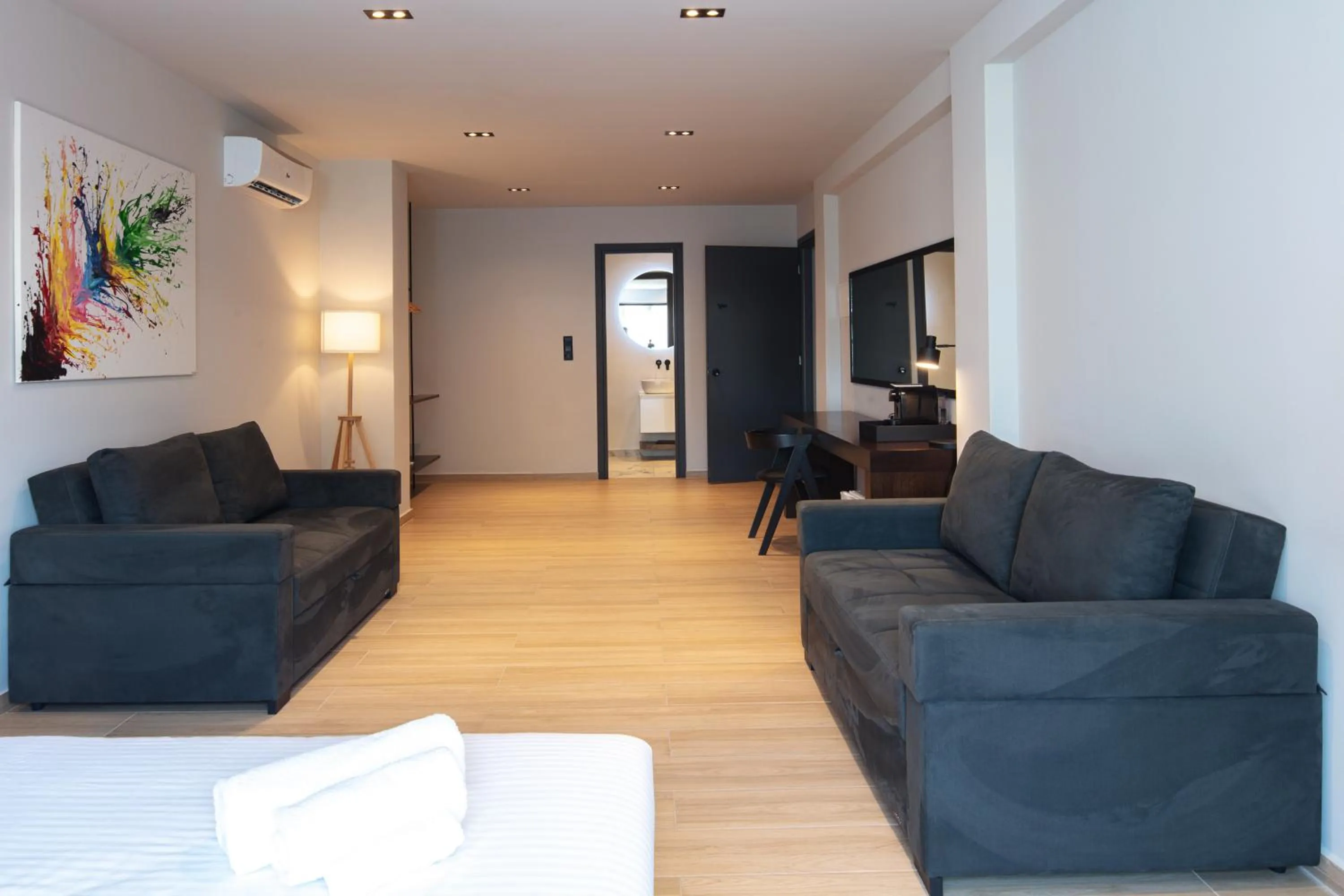 Bedroom in Athens Tower