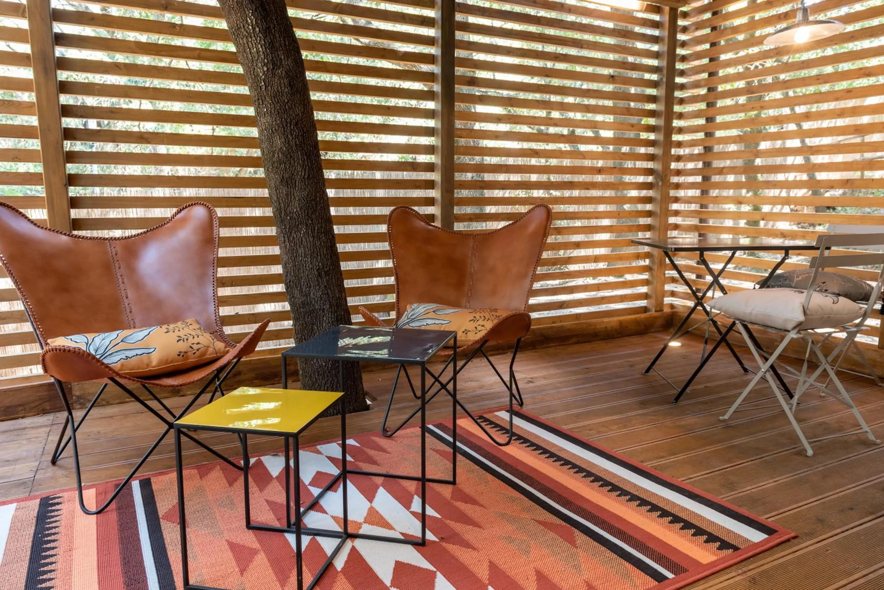 Patio in Camping Village Santapomata