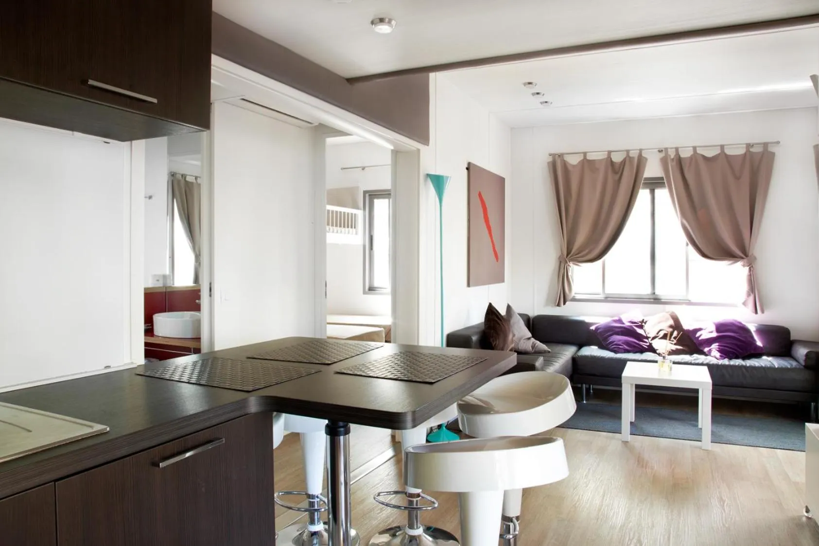 Seating area in Camping Village Santapomata