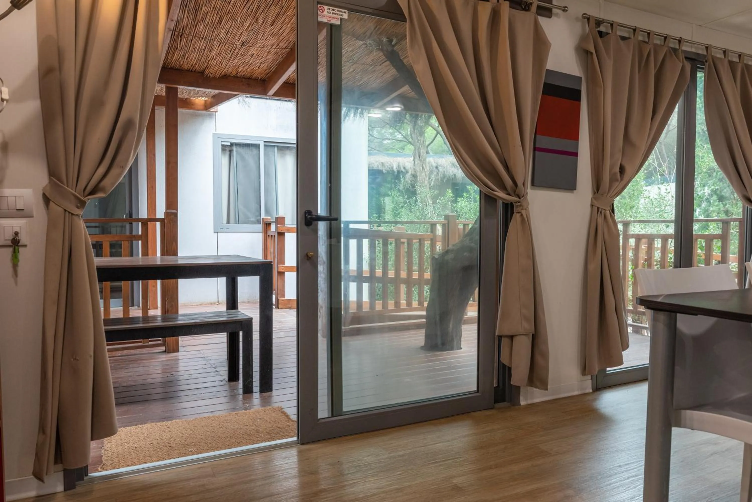 Patio in Camping Village Santapomata